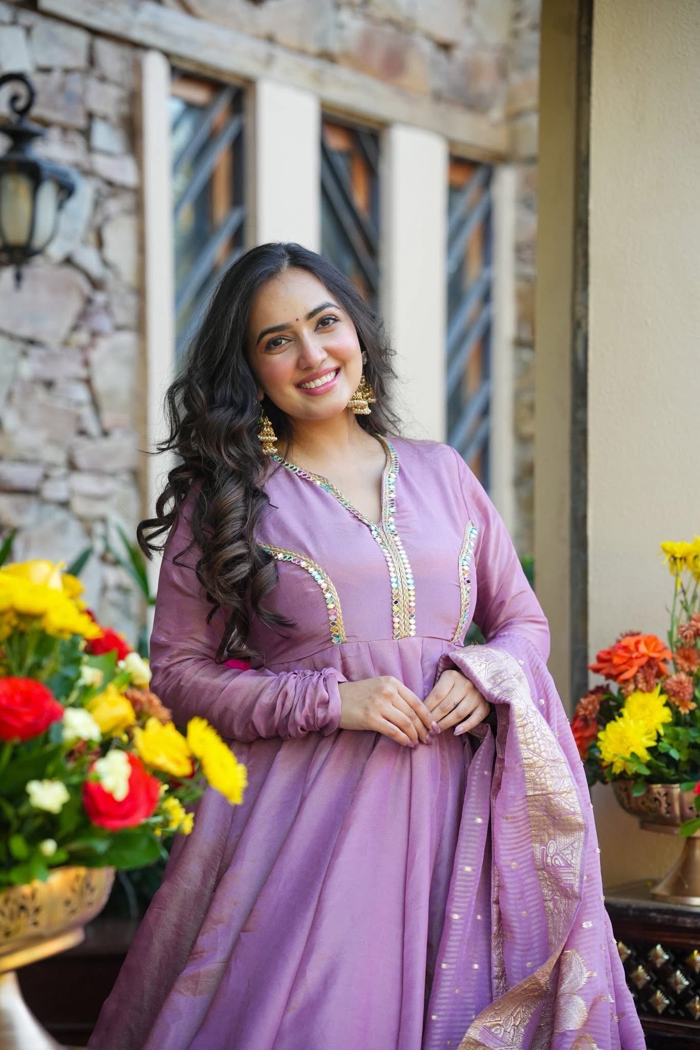 Tanirika Lavender Maxi Set