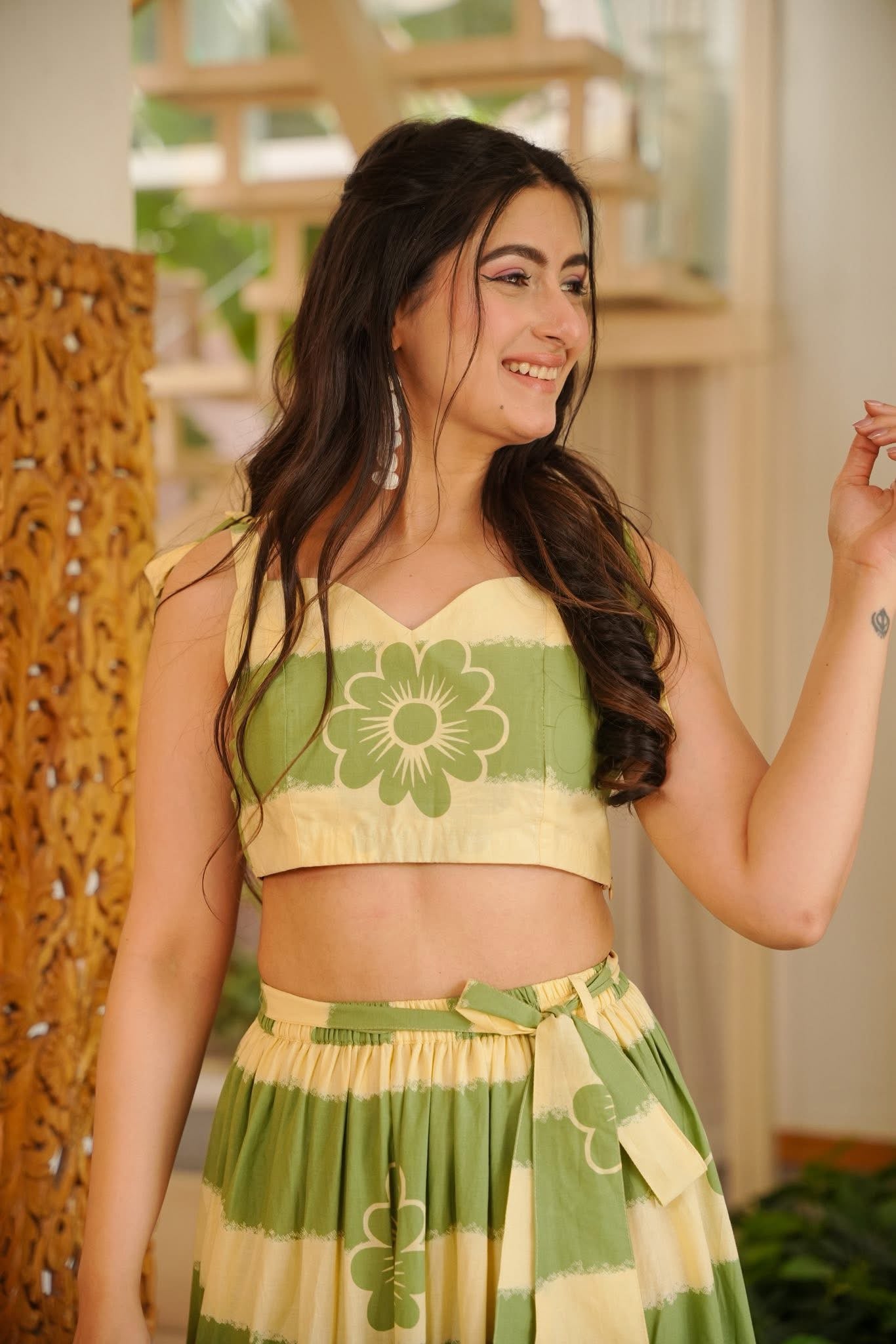 Krishita Skirt Co-ord Set