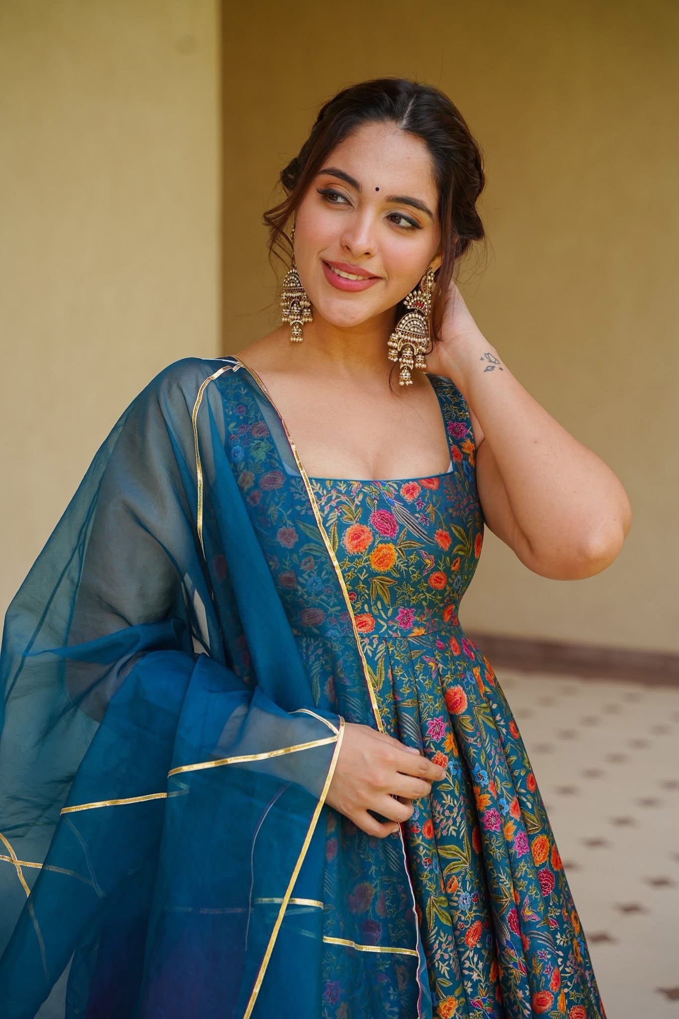 Abeerah Silk Heavy Maxi Set
