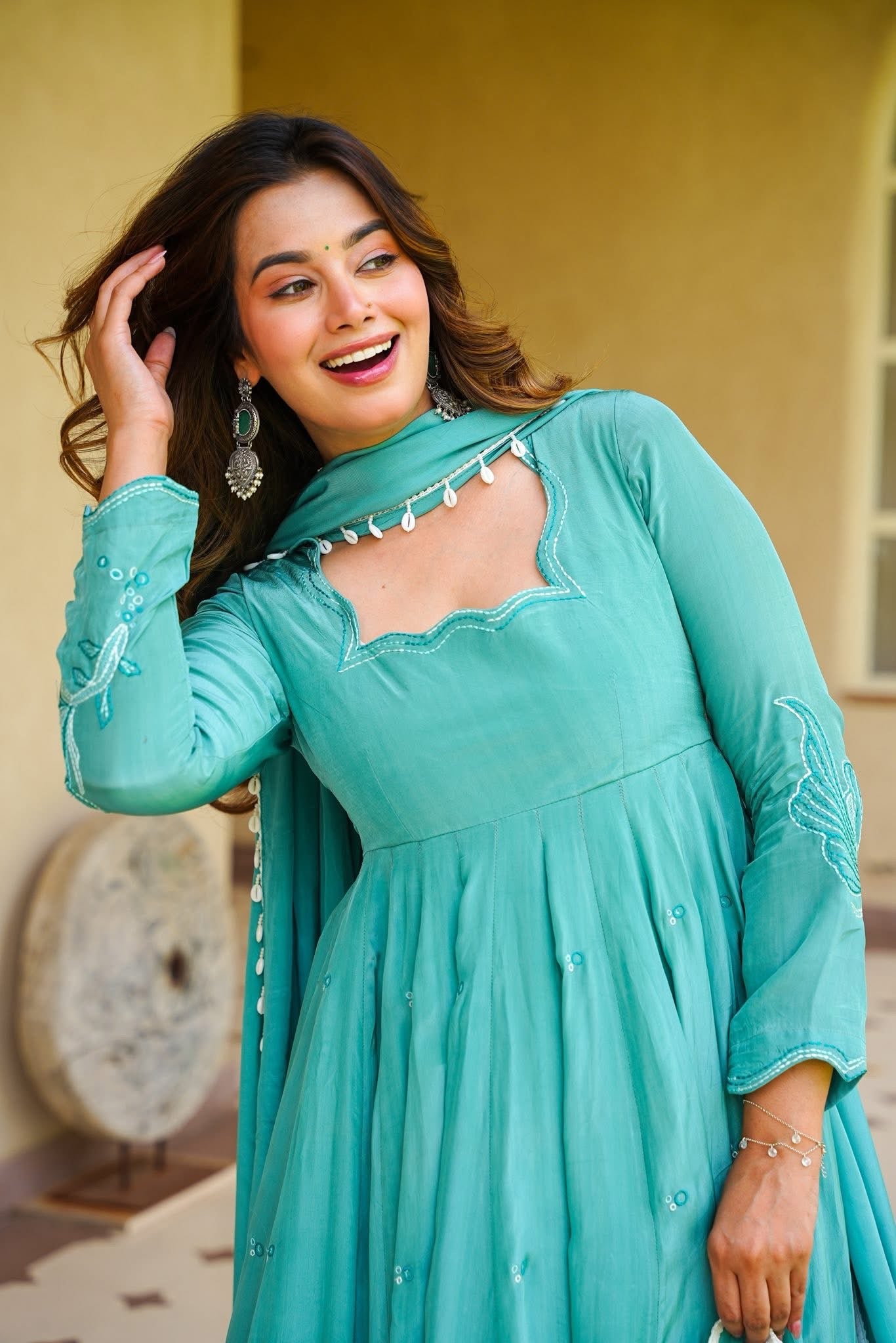 Esmira Grace Anarkali Suit Set
