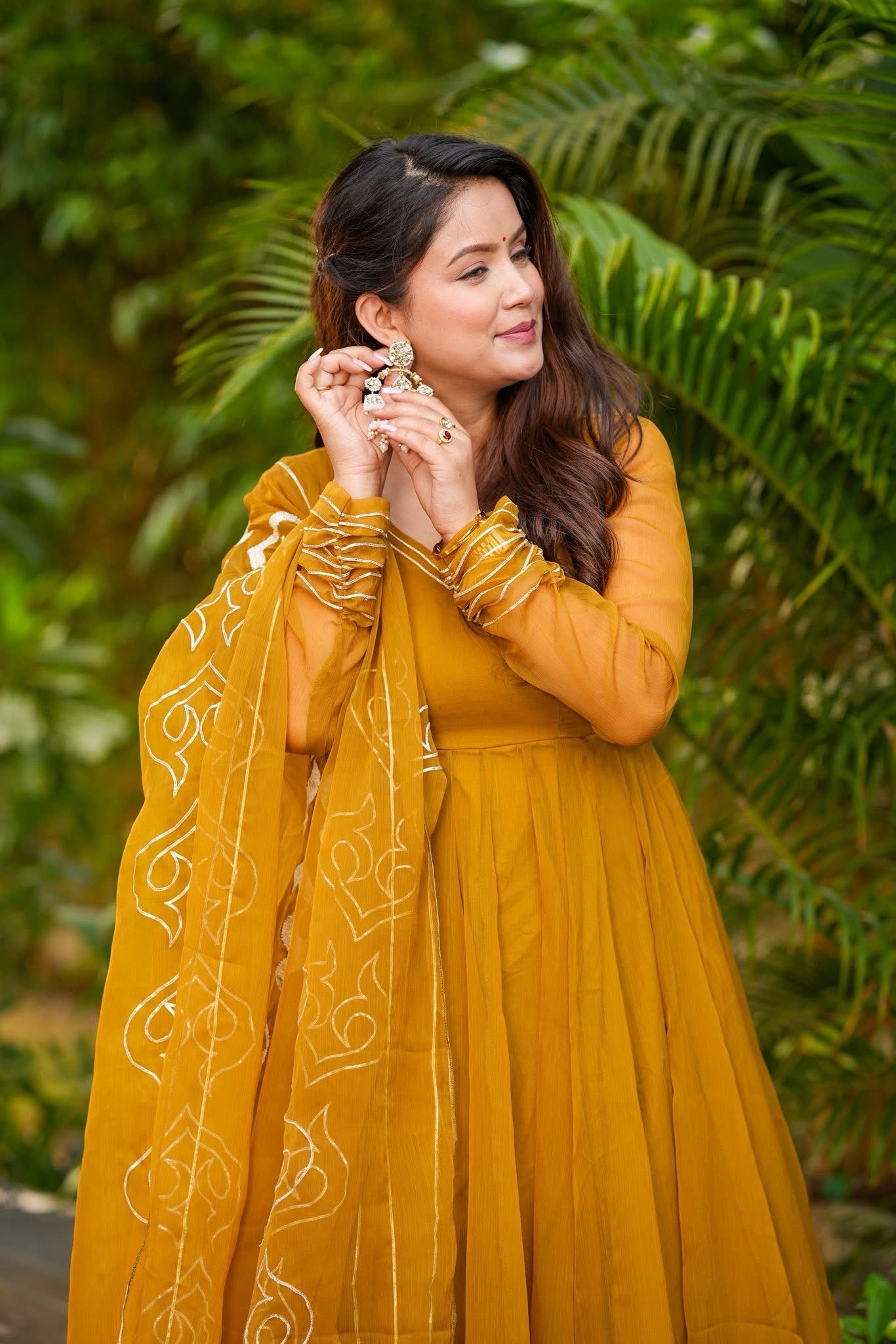 Kiyani Organza Suit Set