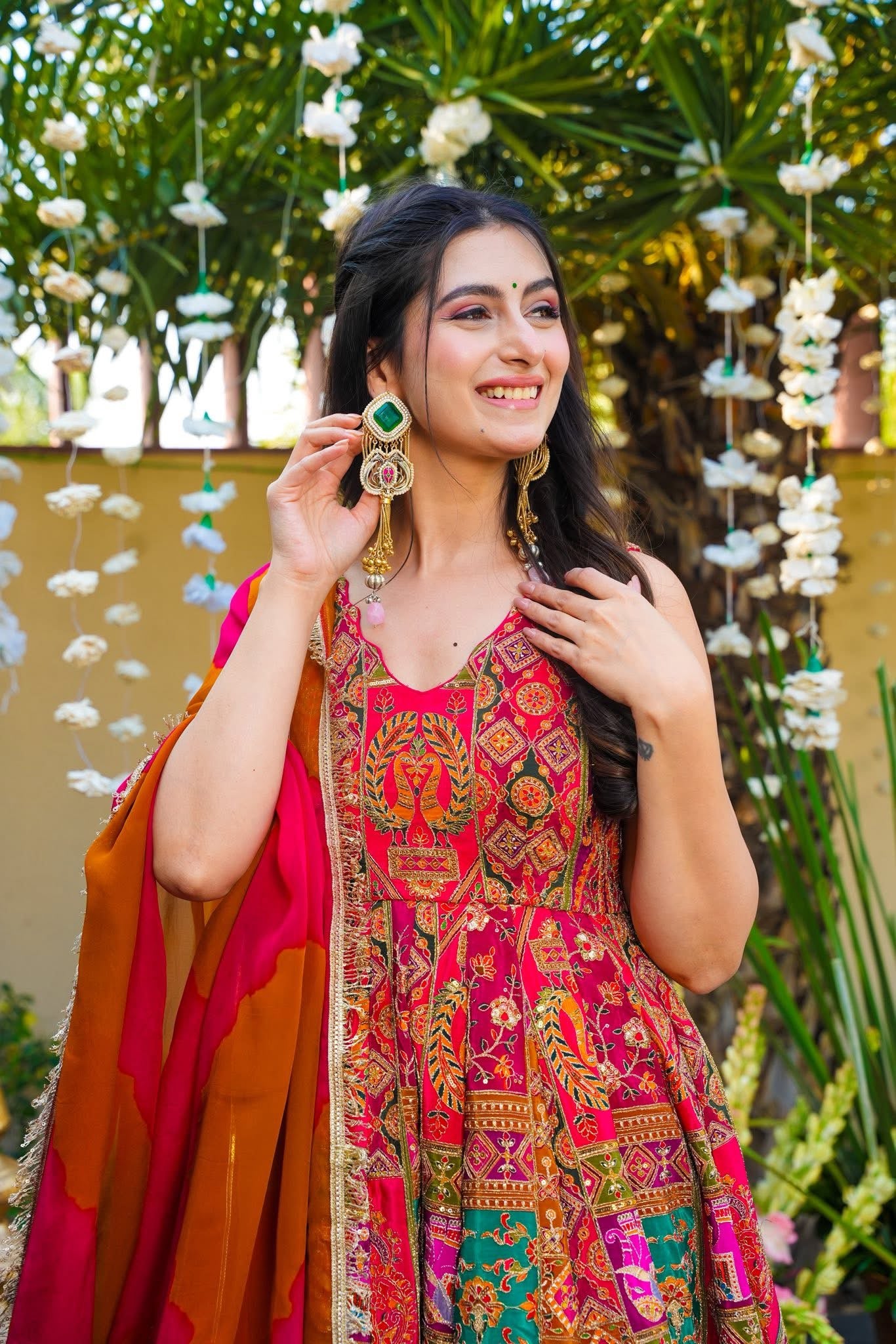 Zalvi Multicolored Heavy Maxi Set