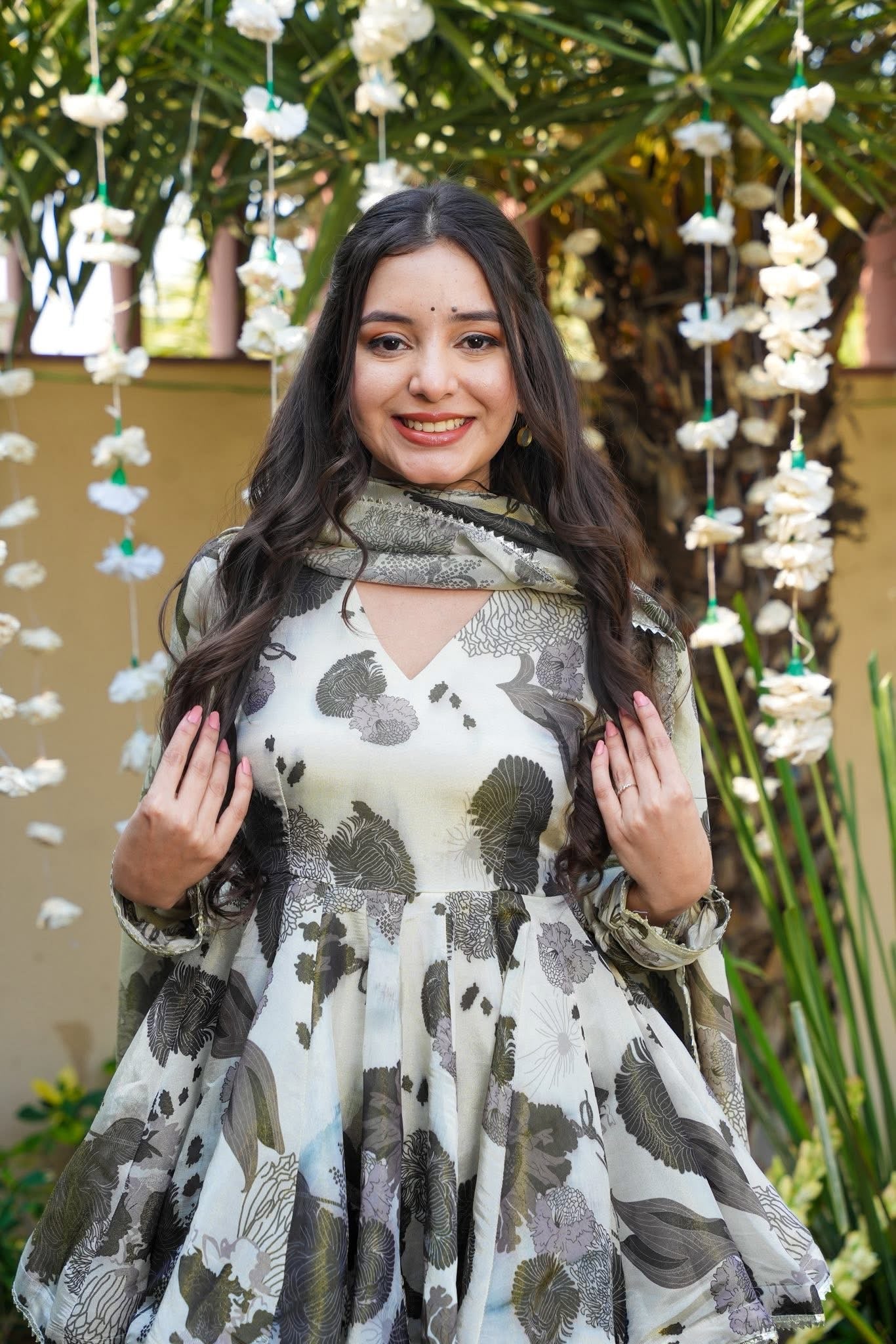 Moonshadow Cosmos Sharara Set