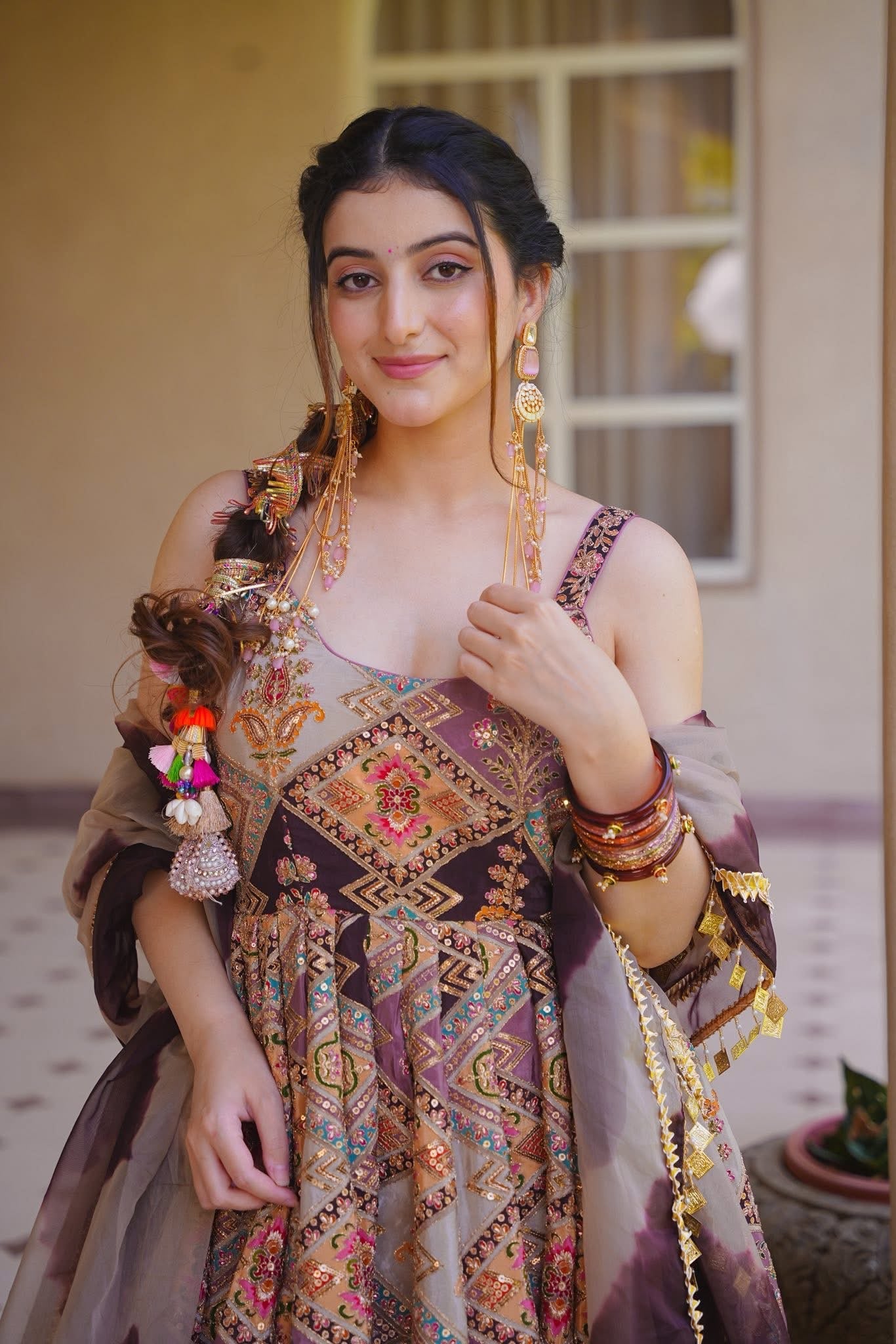 Mehraab Muse Embroidered Maxi Set