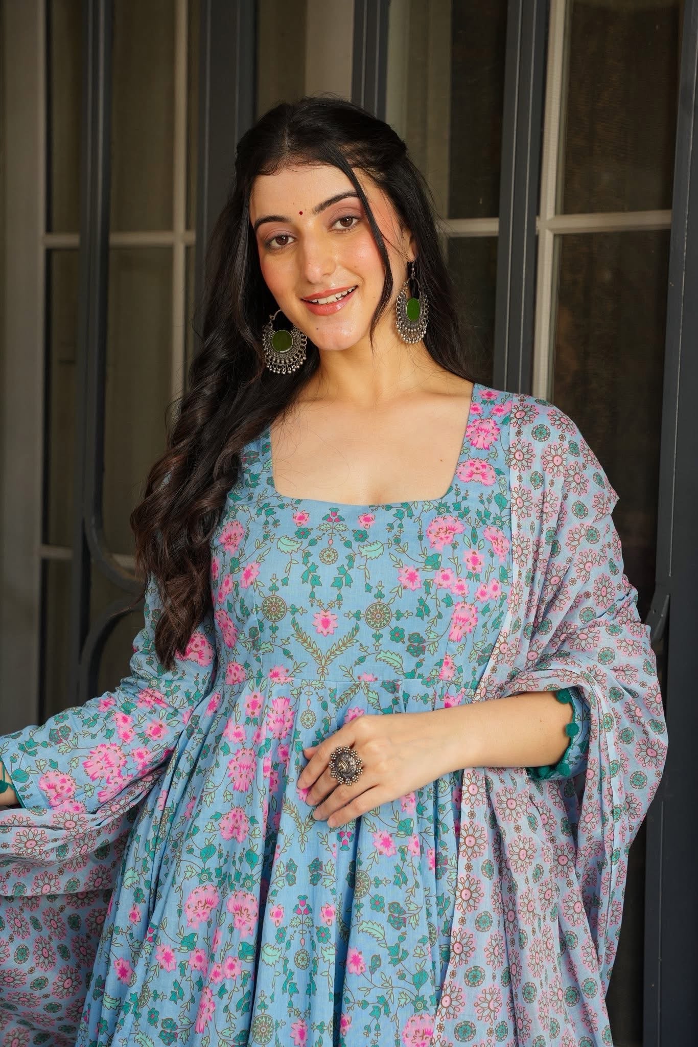 Shambhavi Grace Cotton Suit Set