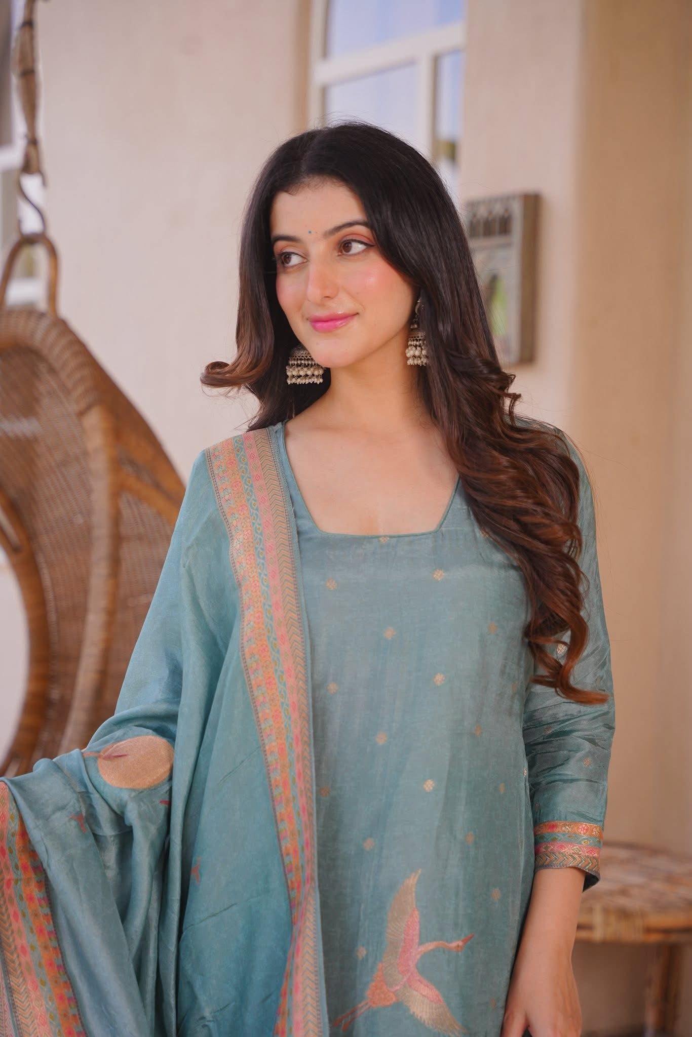 Raniya Printed Straight Kurta Set