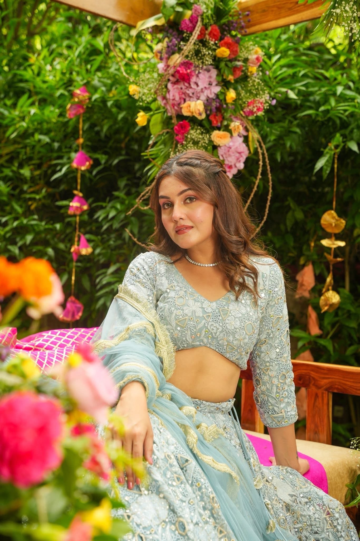 Mehrangini Heavy Lehenga Set