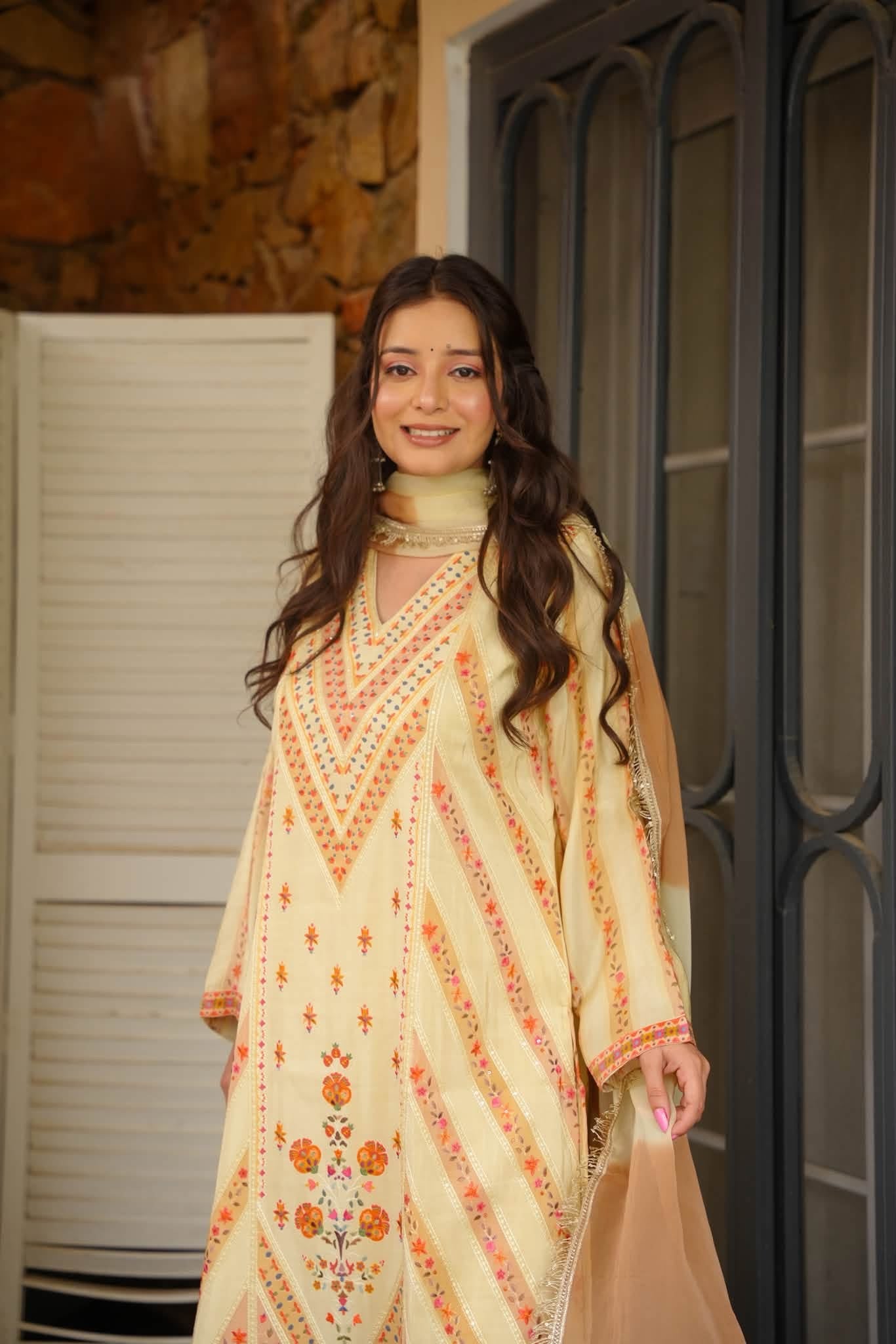 Aylin Printed Straight Kurta Set