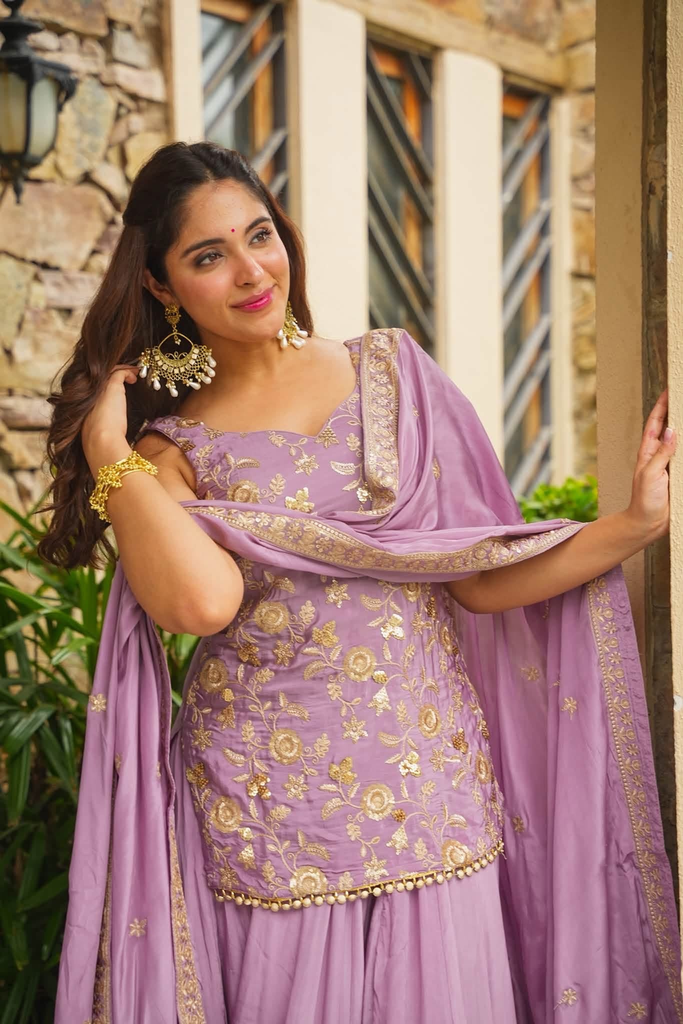 Anvika Heavy Embroidered Kurta Set