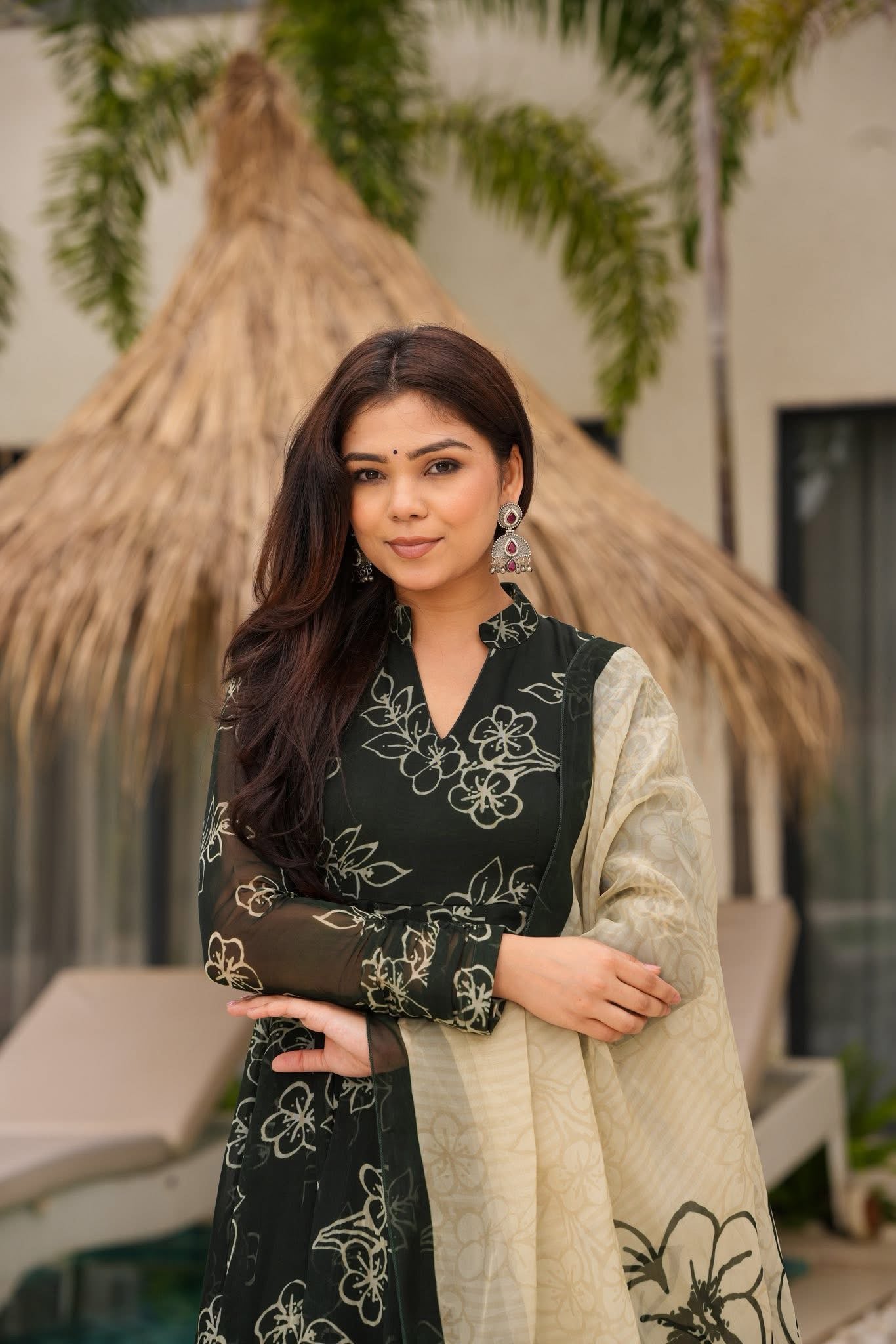 Reyani Organza Suit Set