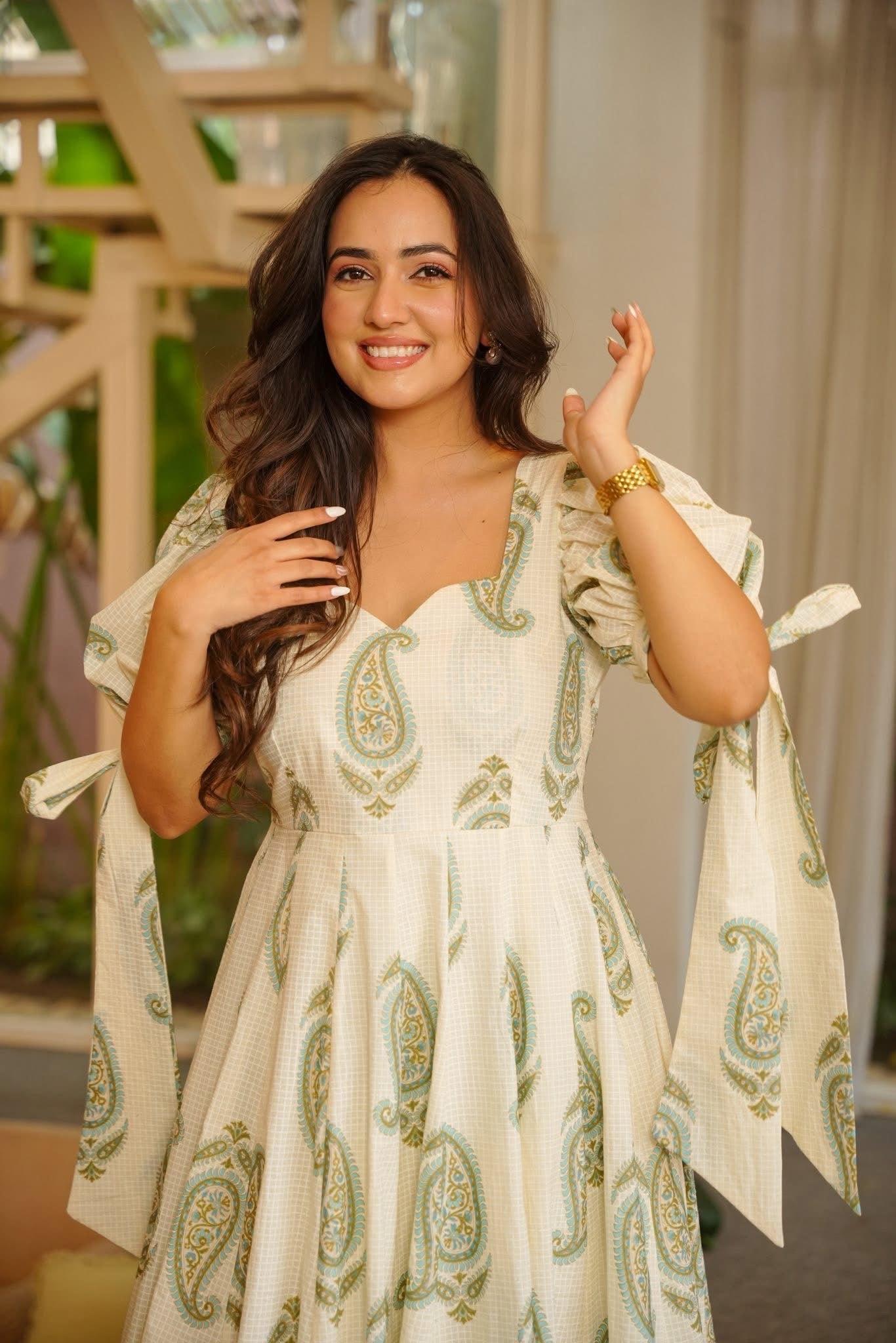 Xireya Cotton Maxi Dress