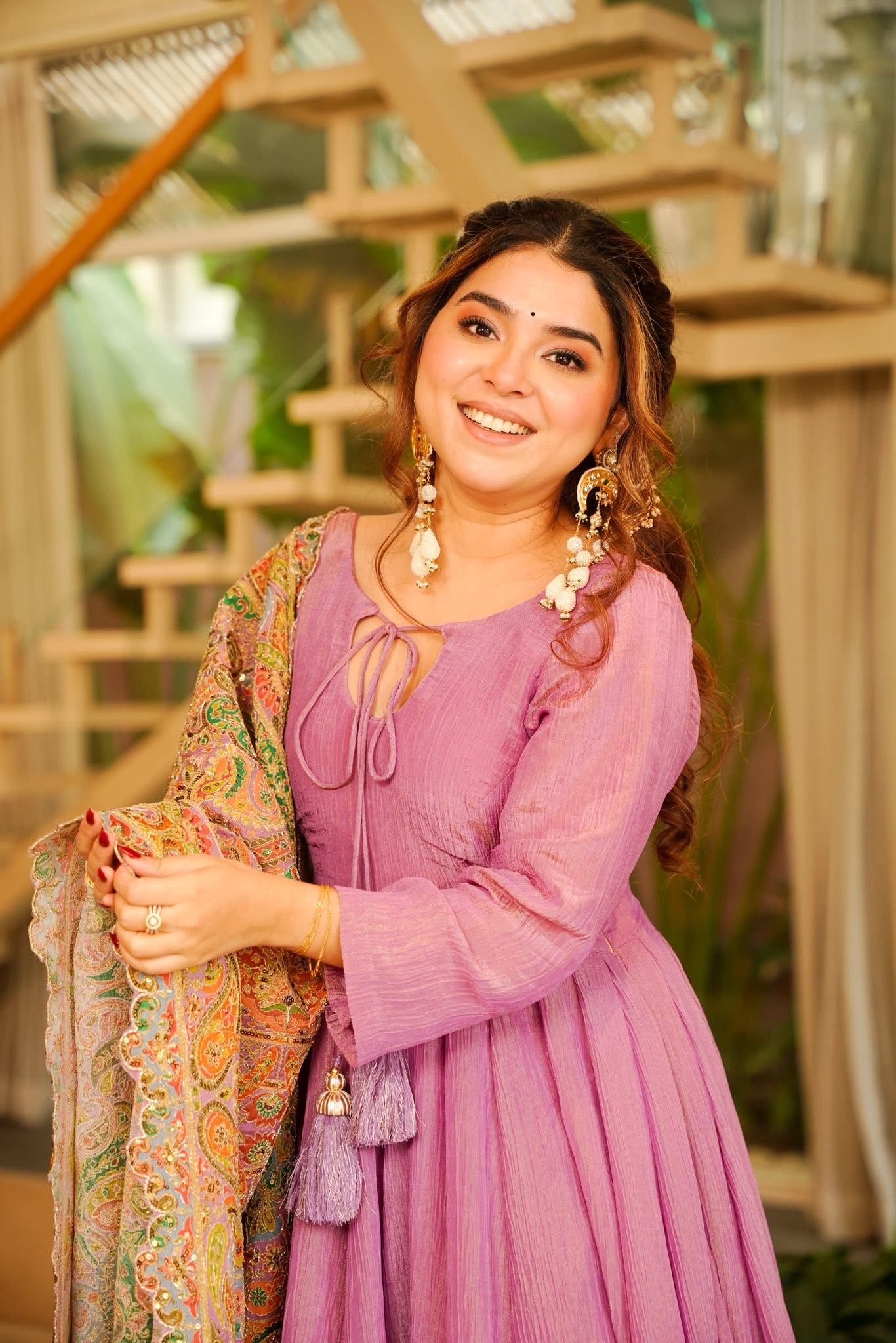 Kriyana Wedding Wear Anarkali Suit Set