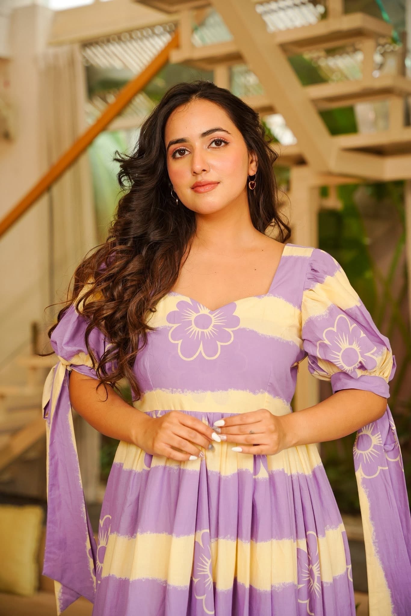 Aspen Printed Cotton Maxi Dress