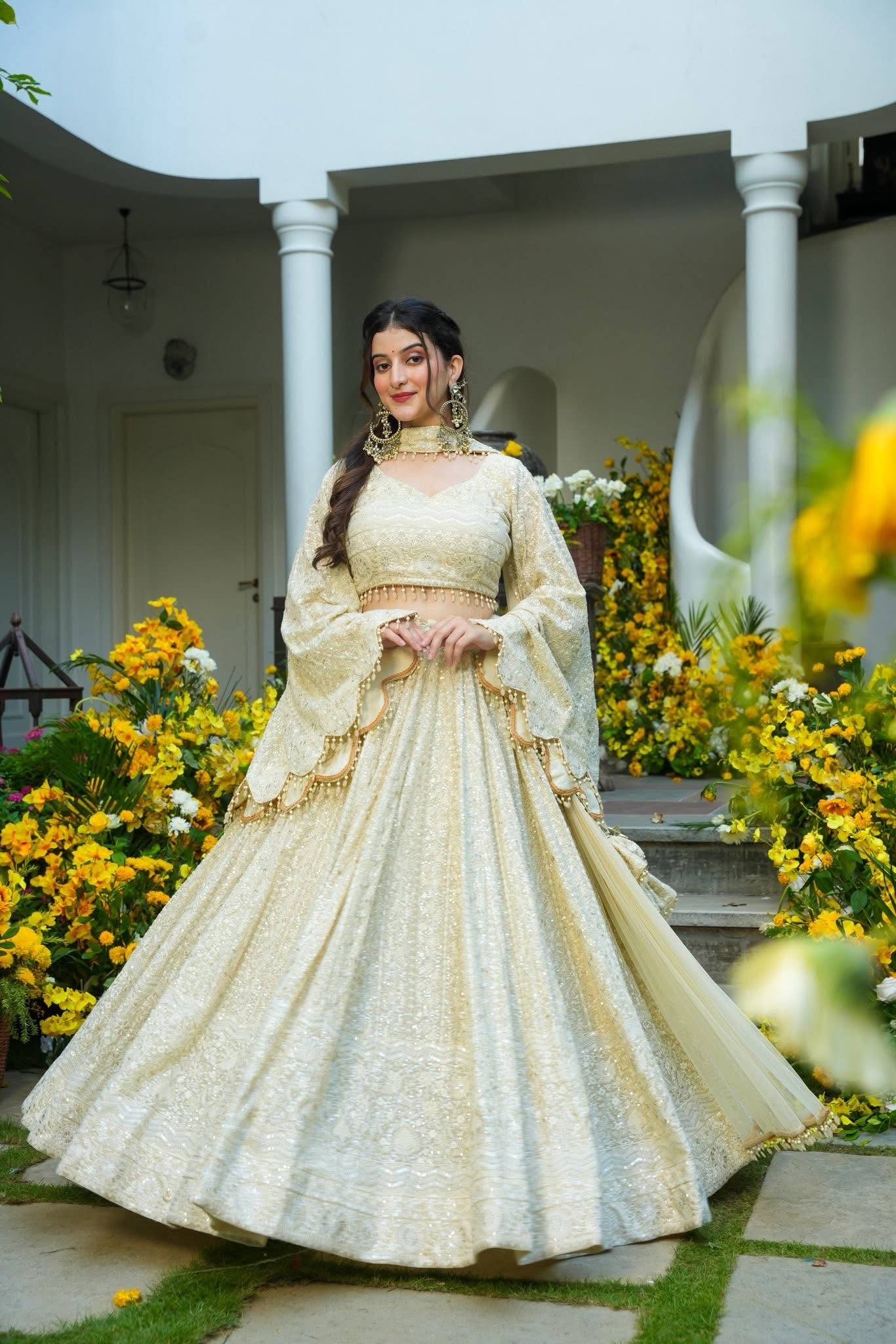 Buy Saarini Wedding Wear Lehenga Set Online in India | Idaho Clothing