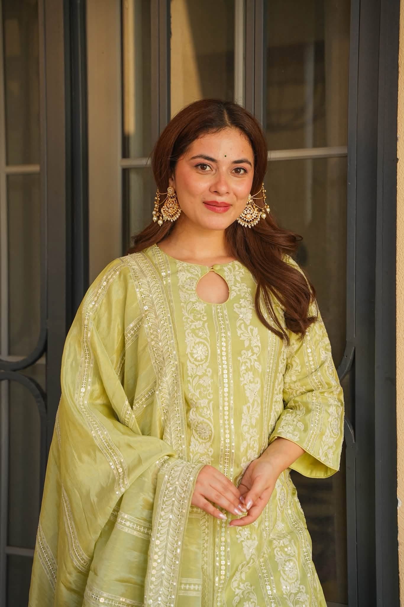 Anahita Heavy Embroidered Kurta Set