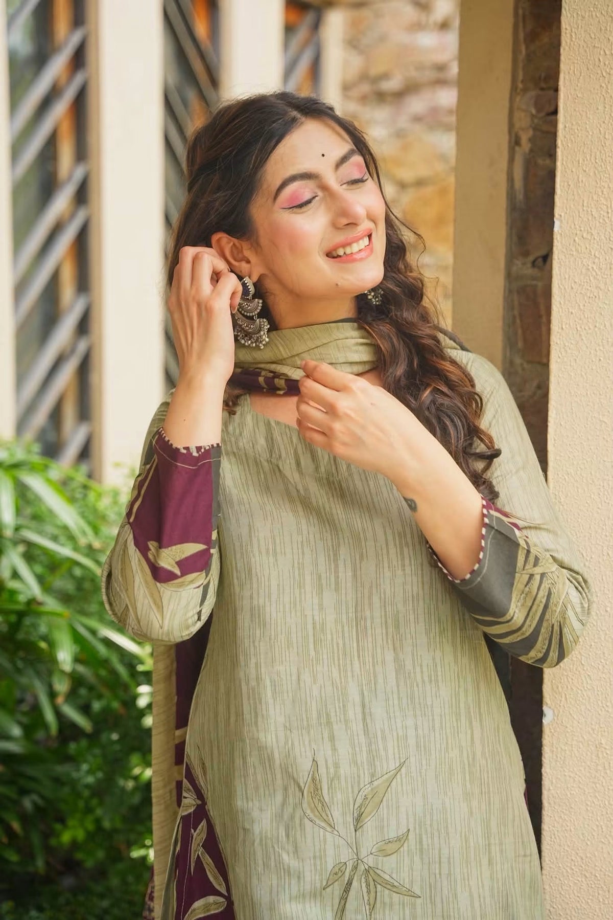 Charvini Printed Straight Kurta Set