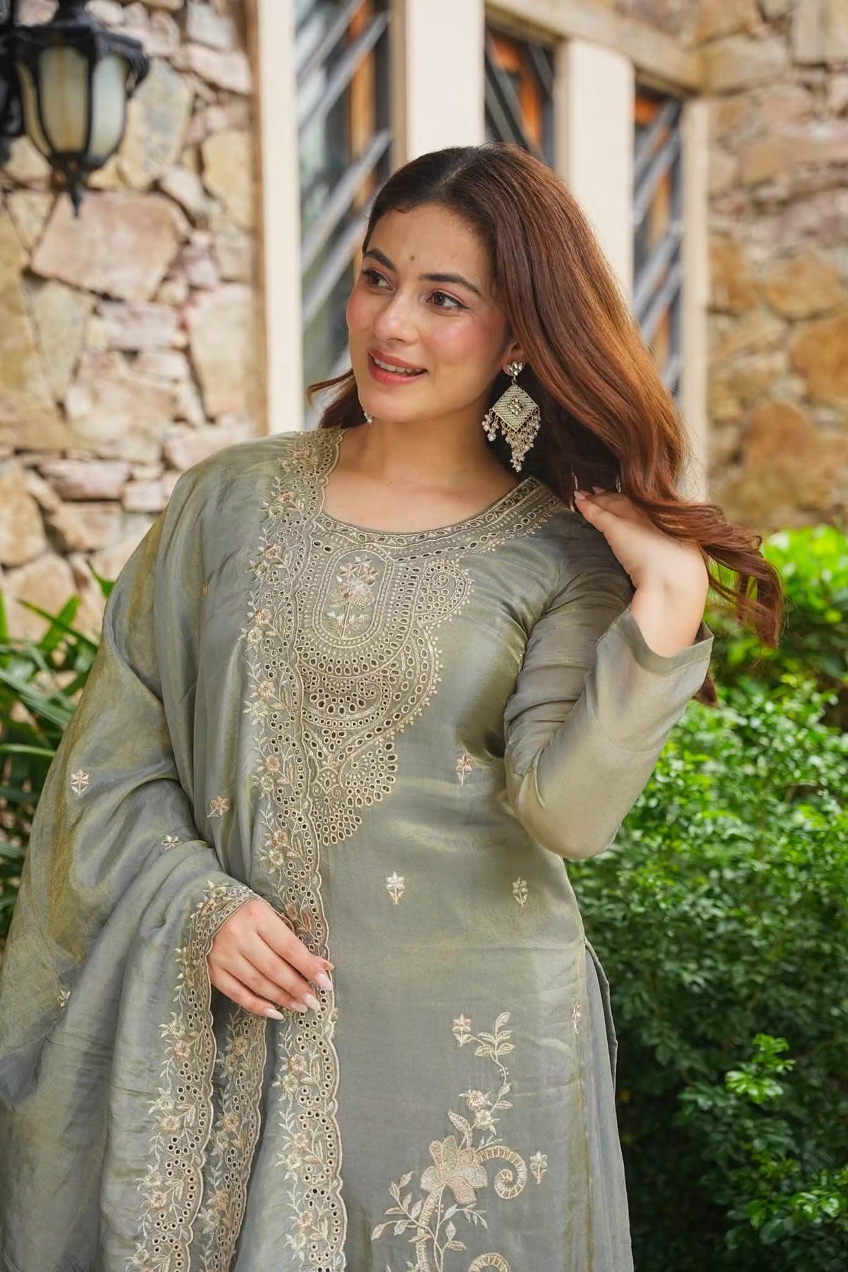 Ketaki Heavy Straight Kurta Set