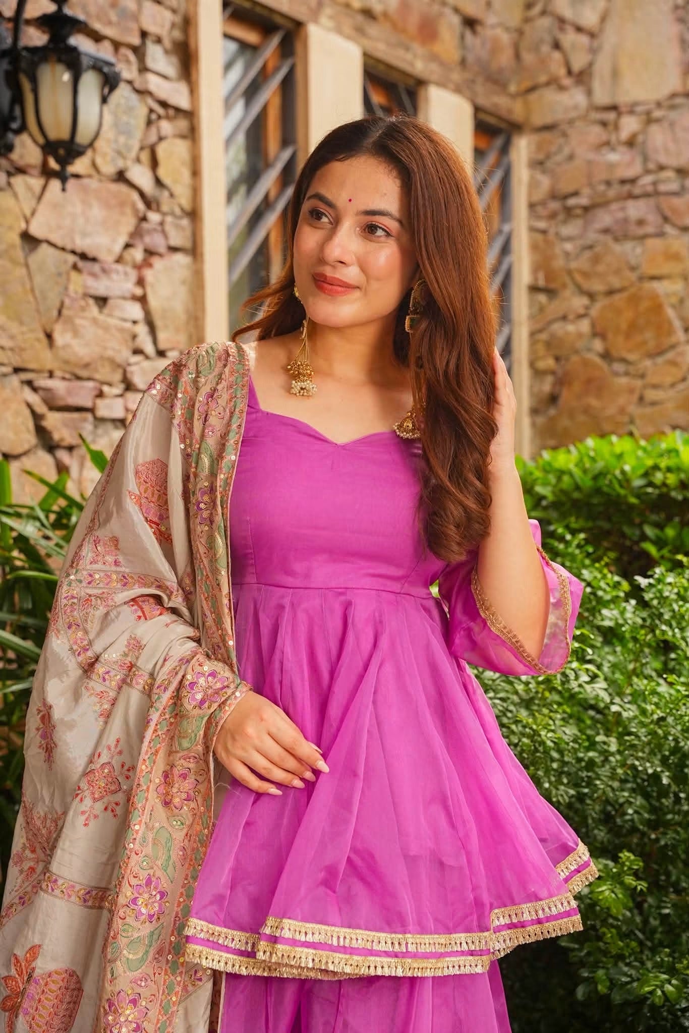 Haritvi Heavy Embroidered Kurta Set