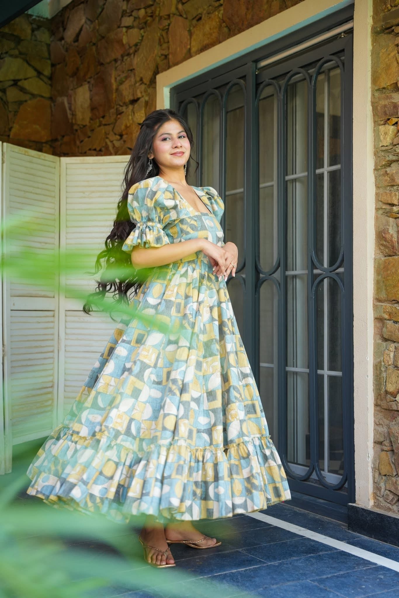 Buy Pine Groove Cotton Dress Online in India | Idaho Clothing Buy Pine Groove Cotton Dress Online in India | Idaho Clothing