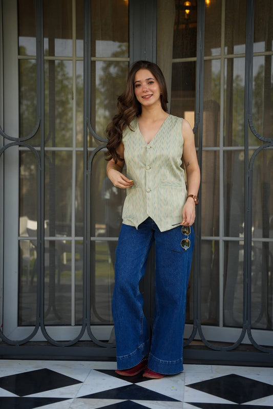 Soft Horizon Cotton Top