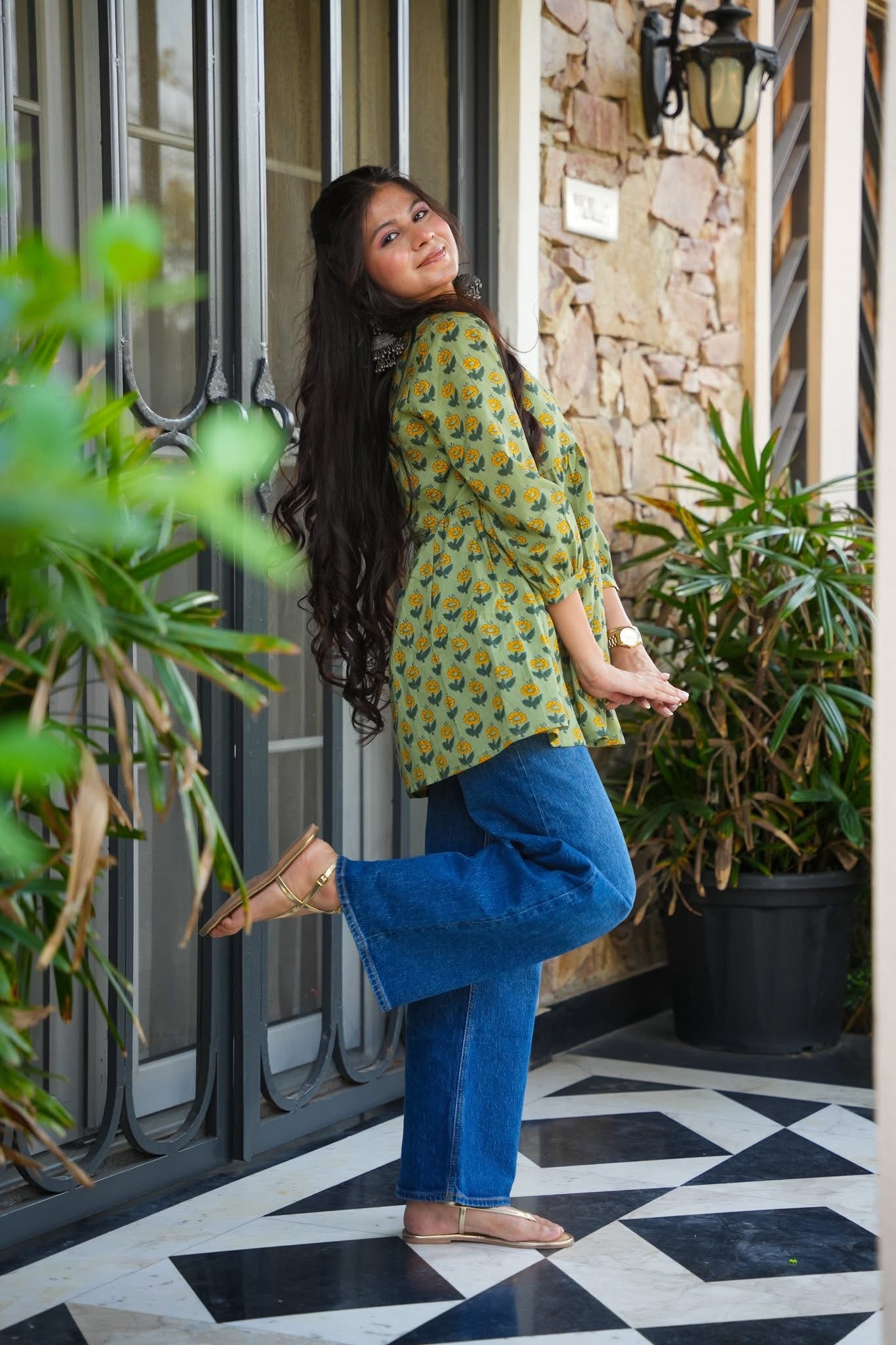 Buy Luna Thread Cotton Top Online in India Idaho Clothing