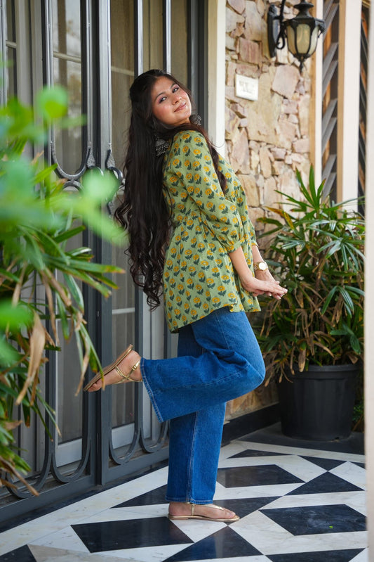 Luna Thread Cotton Top