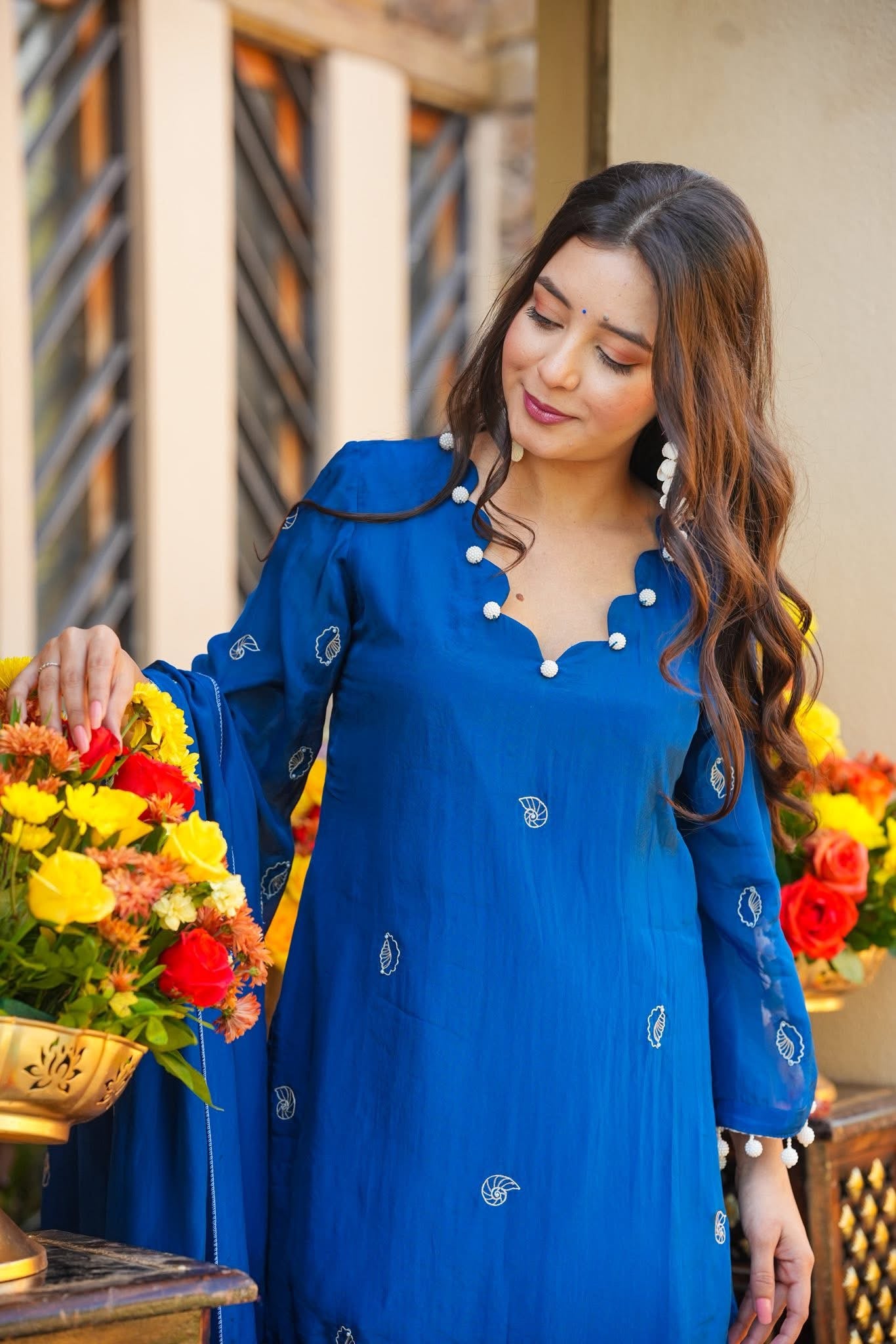 Neelanshika Wedding Wear Kurta Set