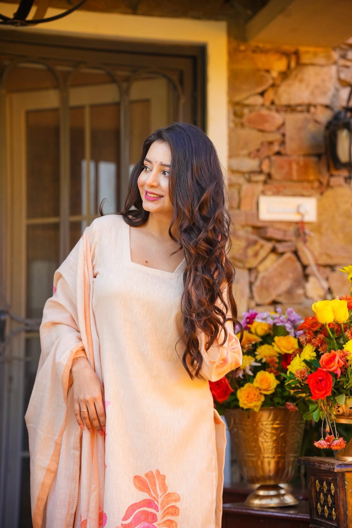 Nivandiya Elegant Cotton Kurta Set