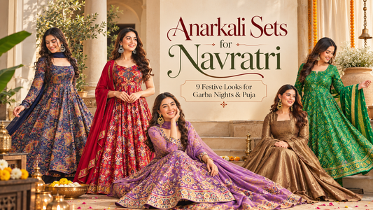 Anarkali Sets for Navratri: 9 Festive Looks for Garba Nights & Puja