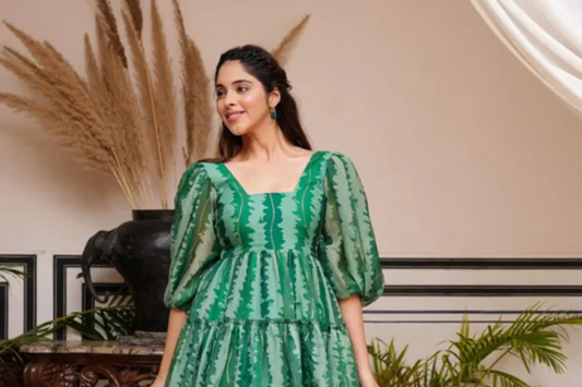 Chic and Charming: Organza Dress at Idaho Clothing