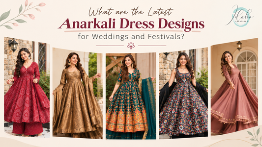 What are the Latest Anarkali Dress Designs for Weddings and Festivals Image