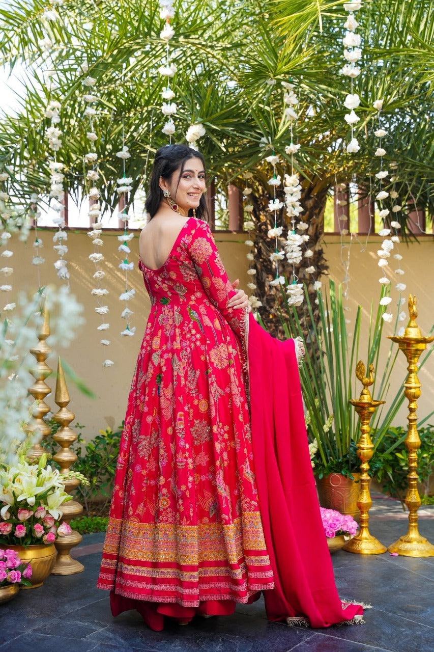 Vasnavi Vintage  Anarkali Suit Set