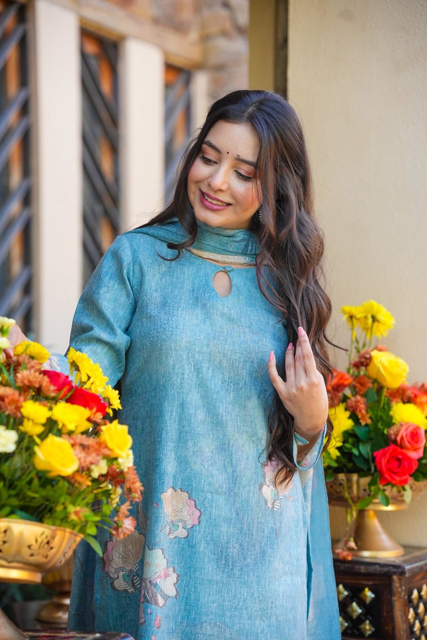 Bhuveshi Cotton Kurta Set