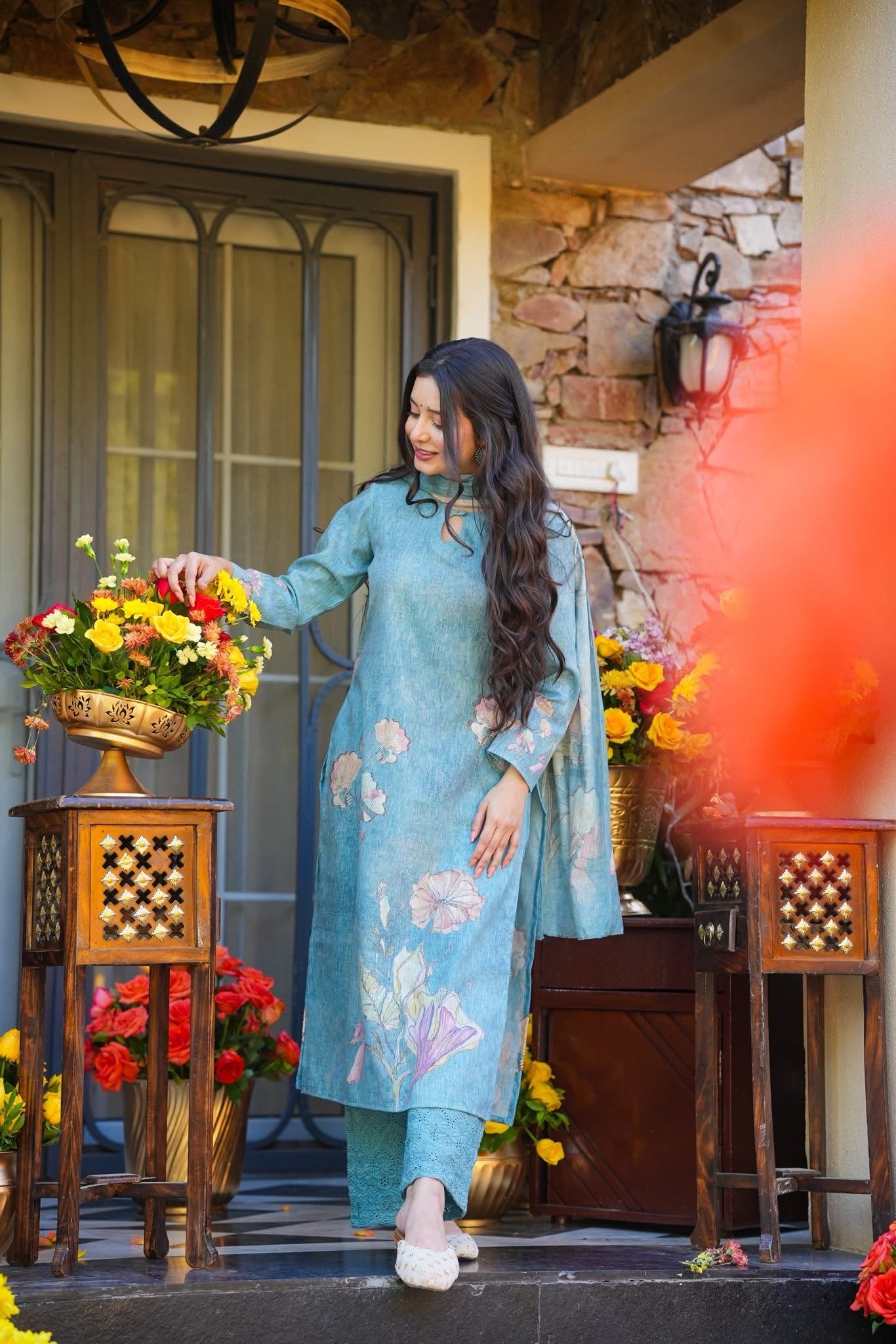 Bhuveshi Cotton Kurta Set