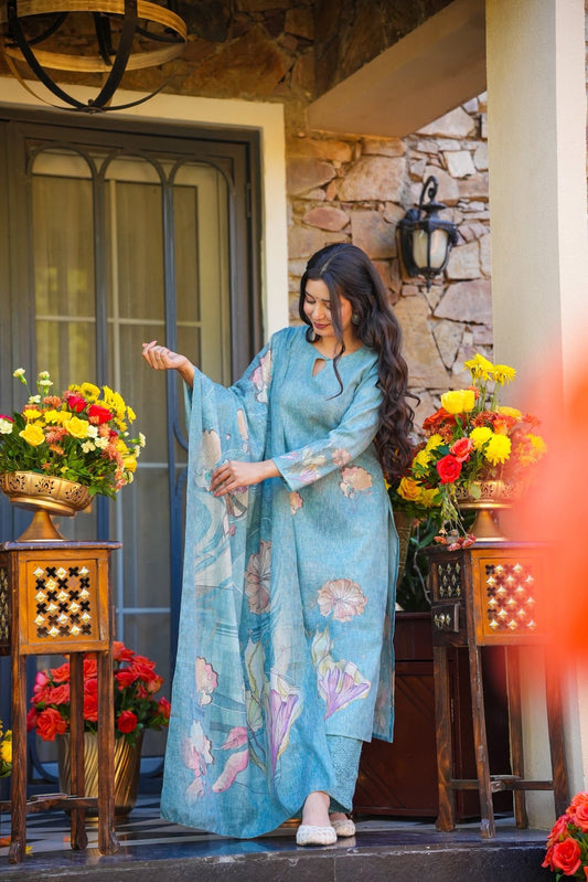 Bhuveshi Cotton Kurta Set