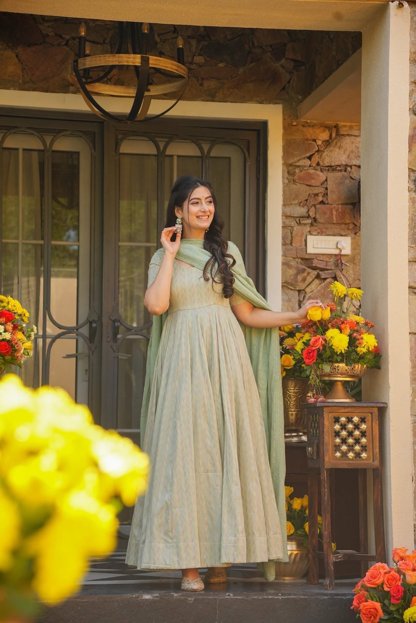 Noemi Cotton Maxi Set