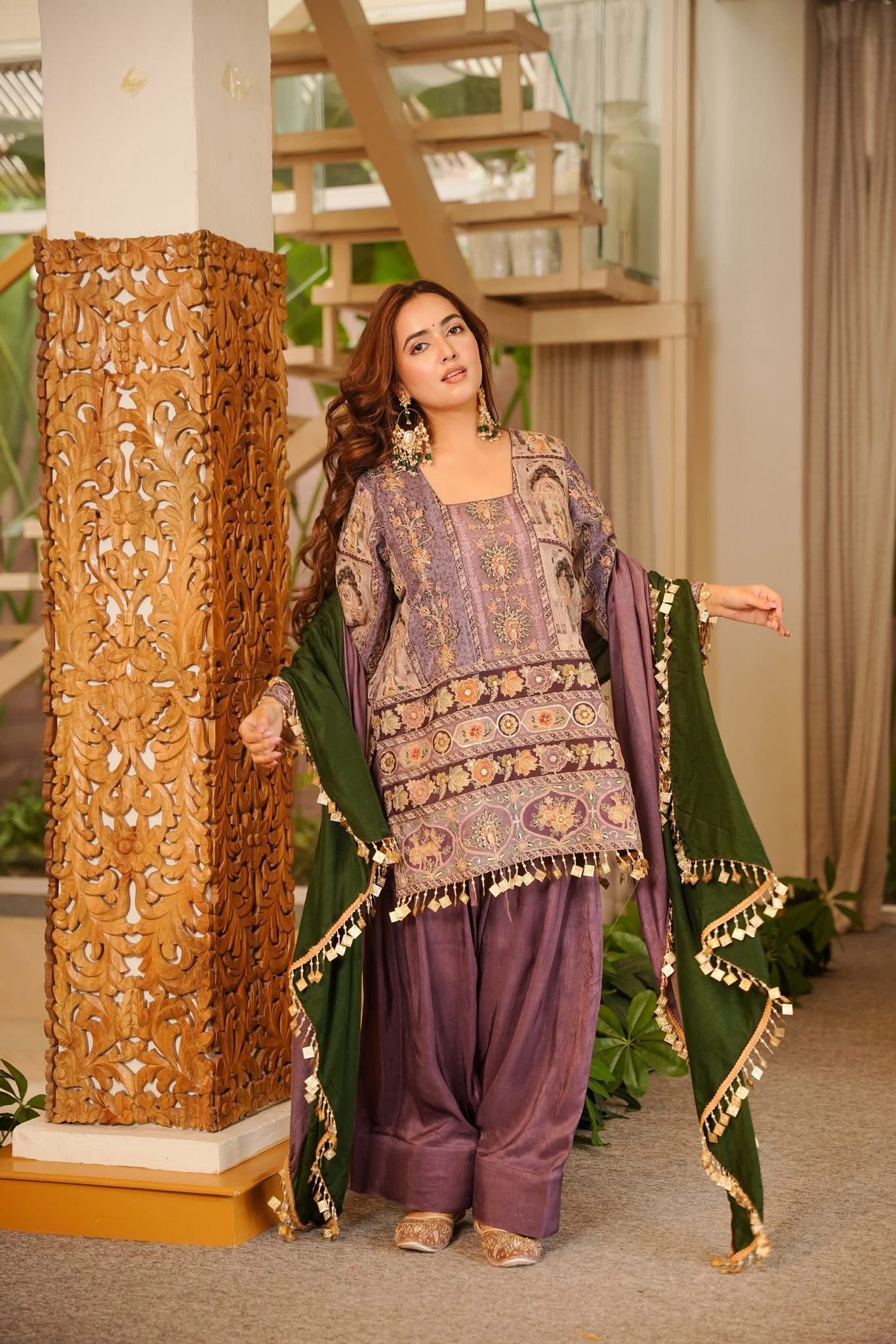 Yavi Heavy Farshi Salwar Set
