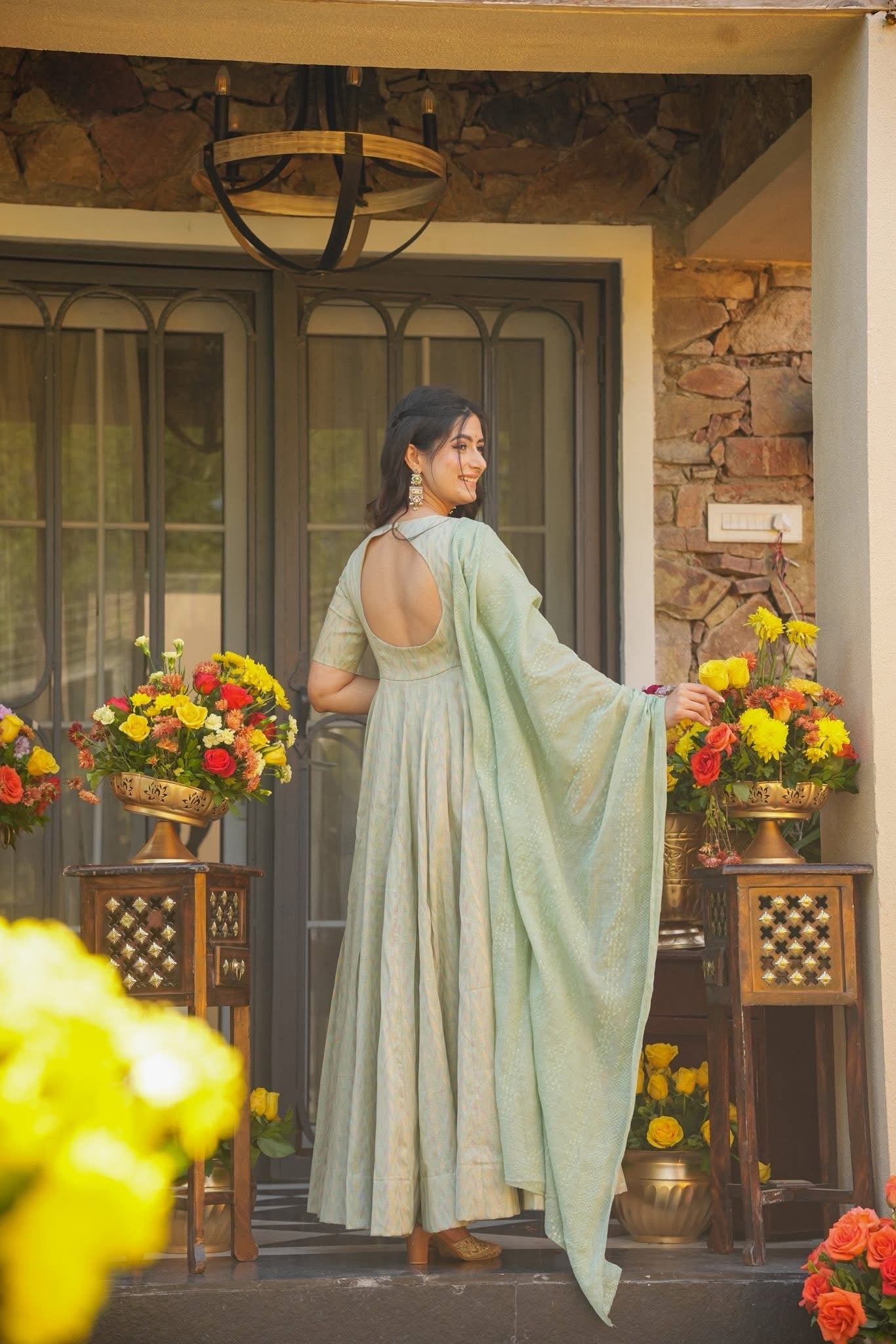 Noemi Cotton Maxi Set