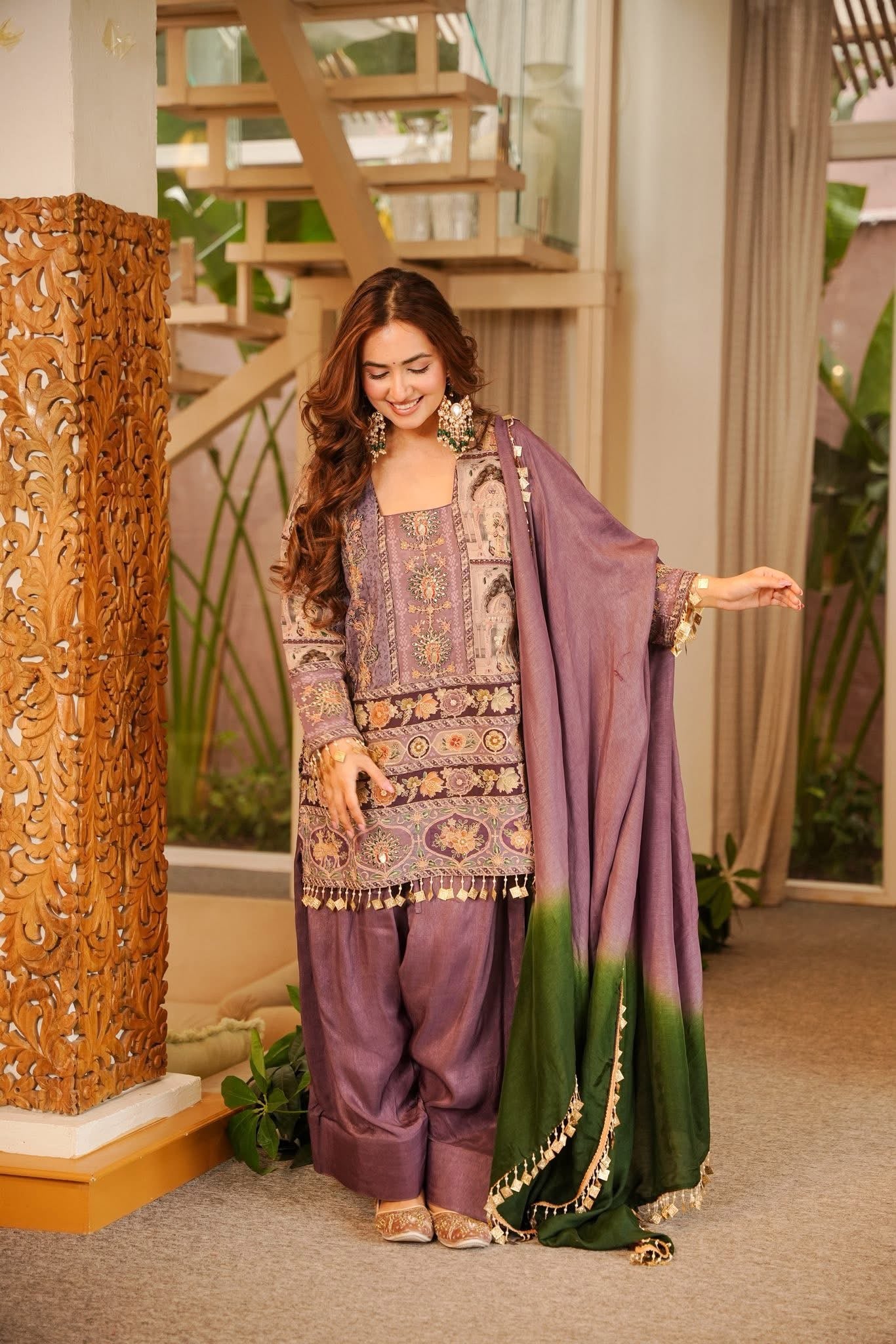 Yavi Heavy Farshi Salwar Set