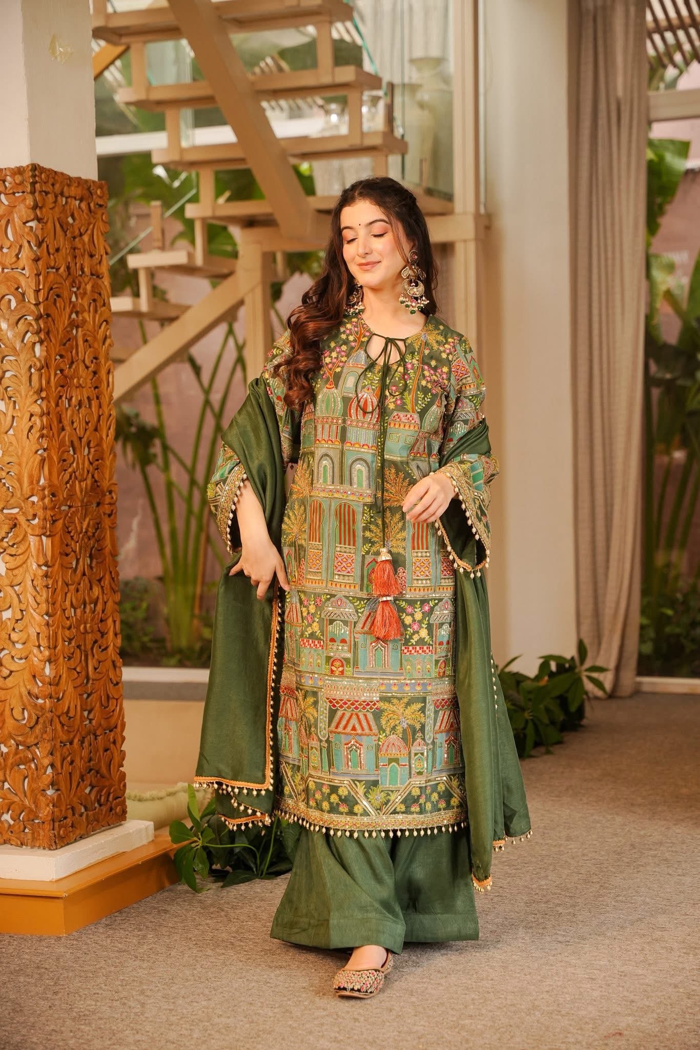 Mehranika Wedding Wear Kurta Set