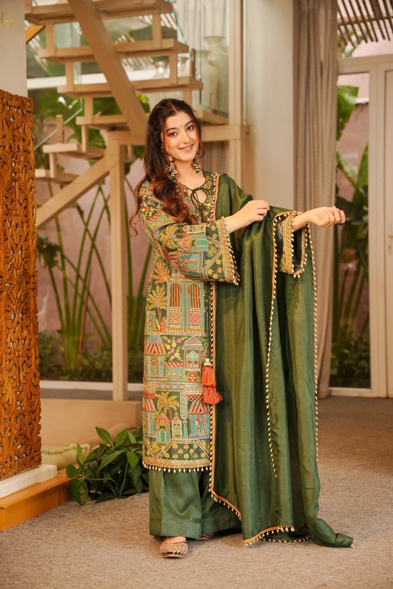 Mehranika Wedding Wear Kurta Set