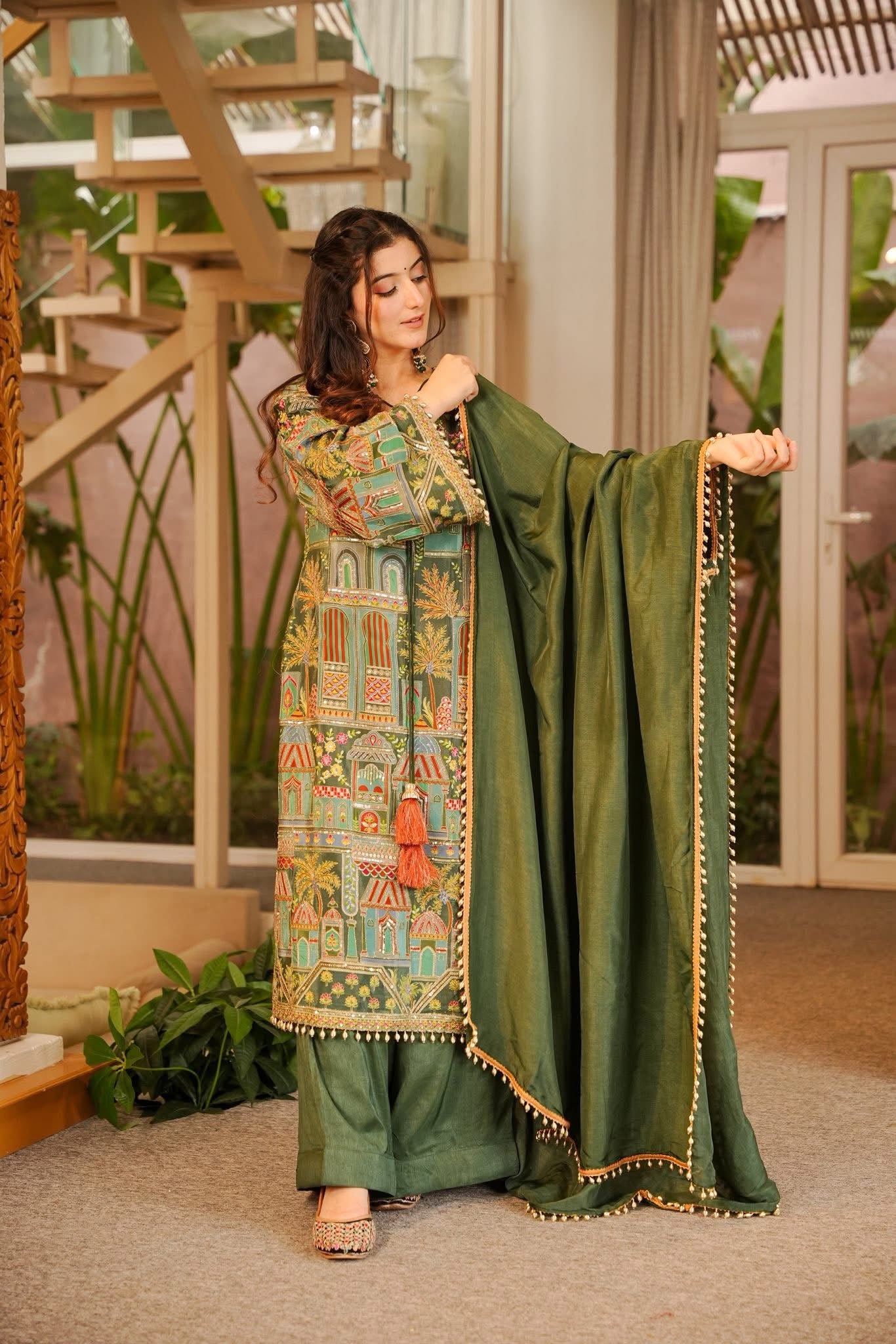 Mehranika Wedding Wear Kurta Set