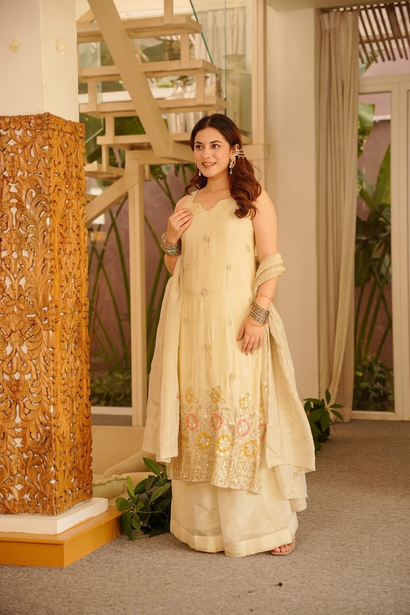 Aresha Heavy Wedding Wear Kurta Set