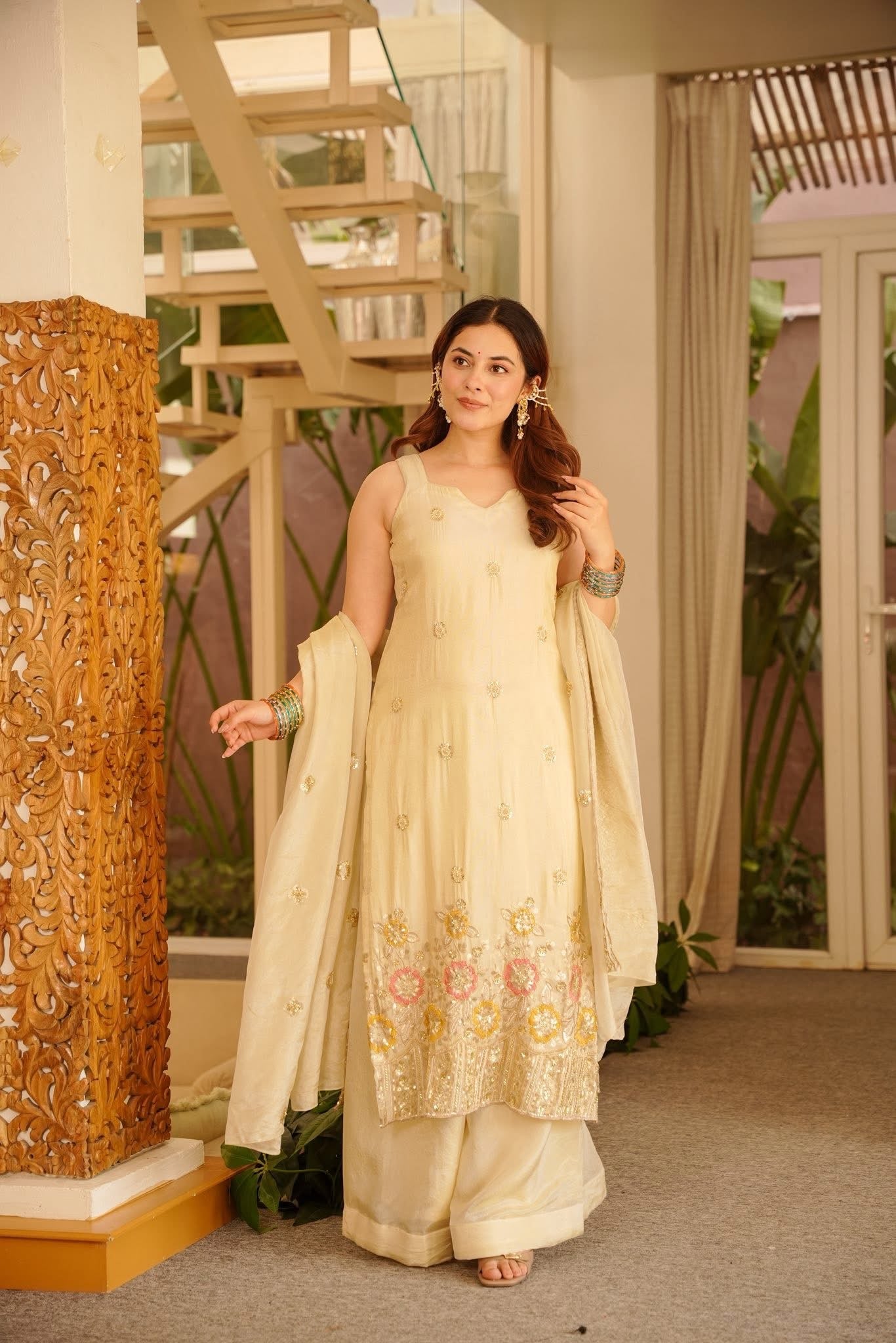 Aresha Heavy Wedding Wear Kurta Set