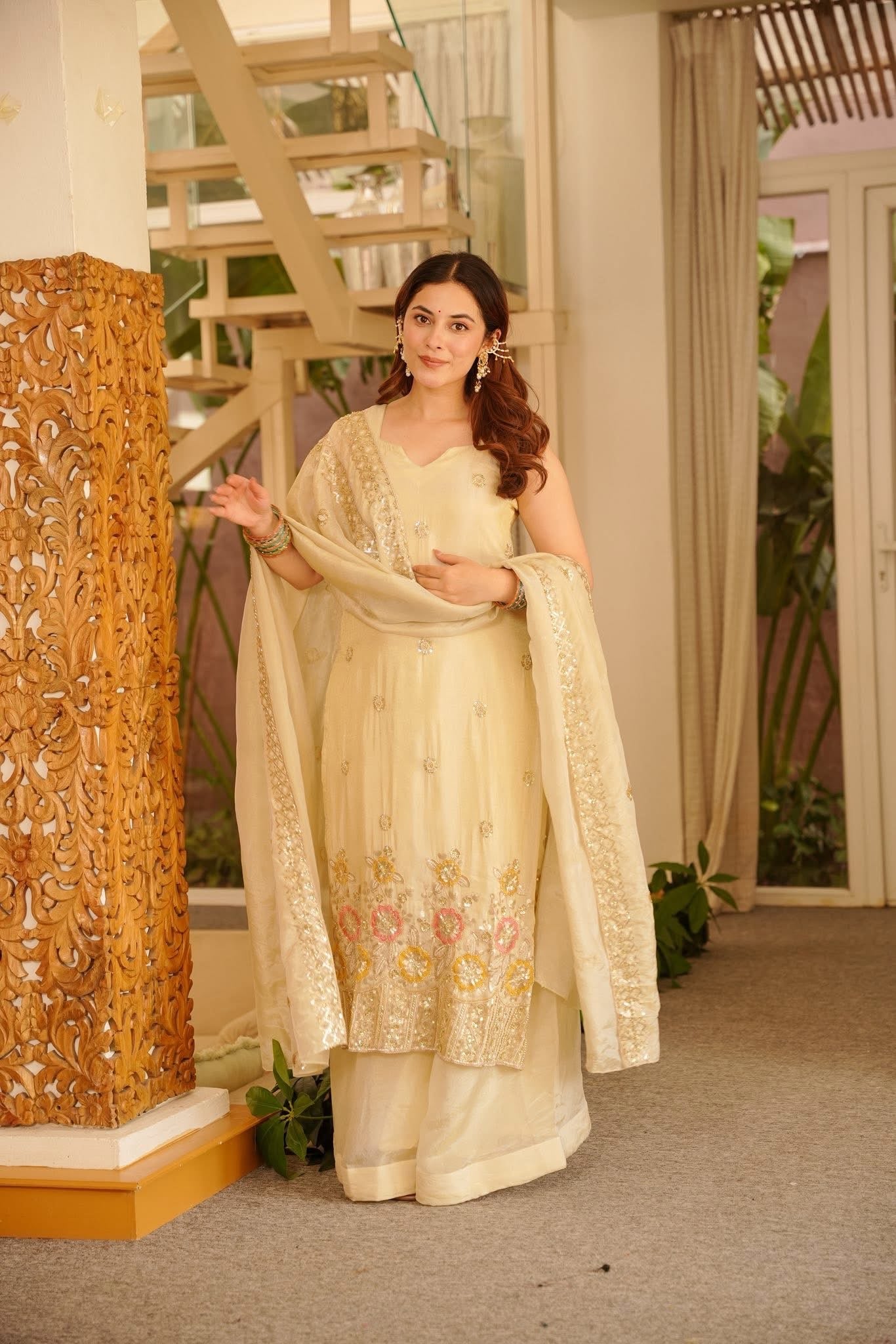 Aresha Heavy Wedding Wear Kurta Set