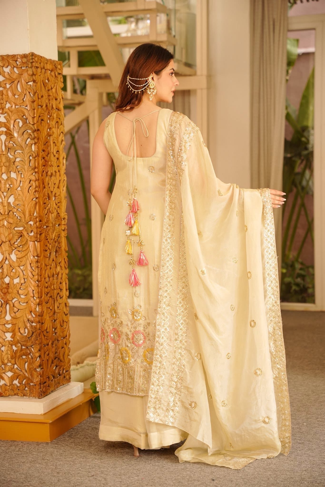 Aresha Heavy Wedding Wear Kurta Set