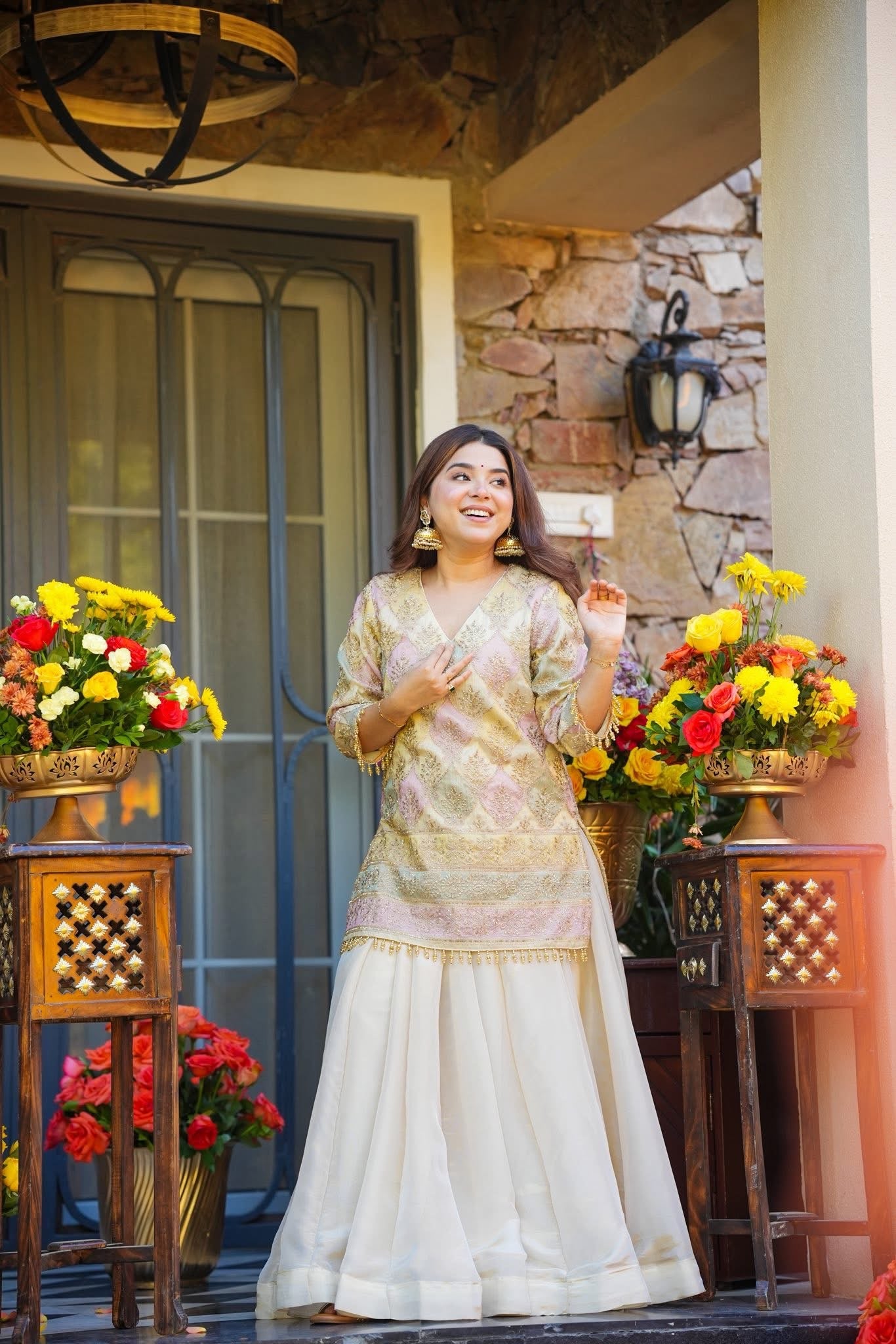 Isola Heavy Embroidered Co-ord Set