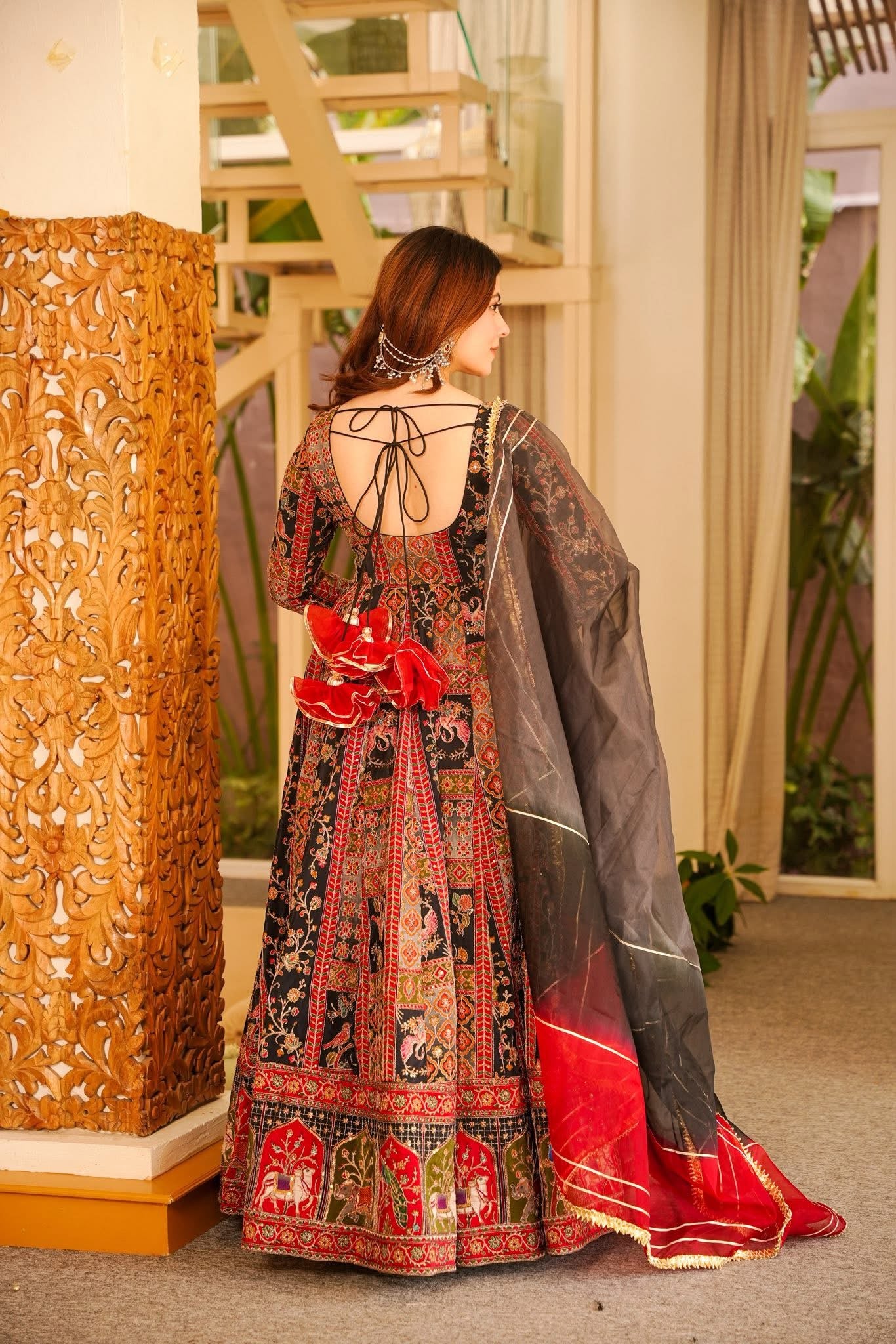 Aabhiriti Heavy Embroidered Maxi Set