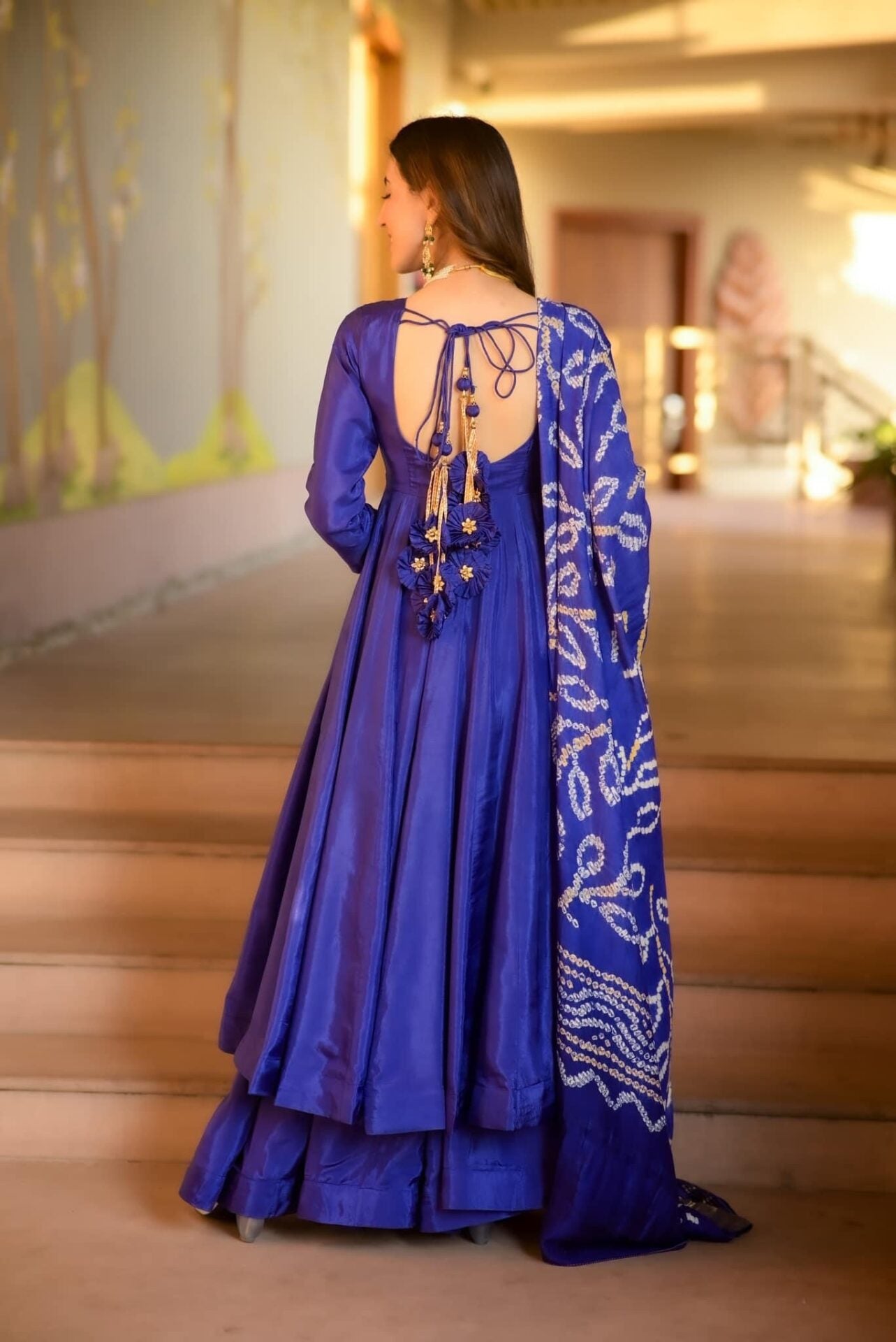 Saachi silk suit set