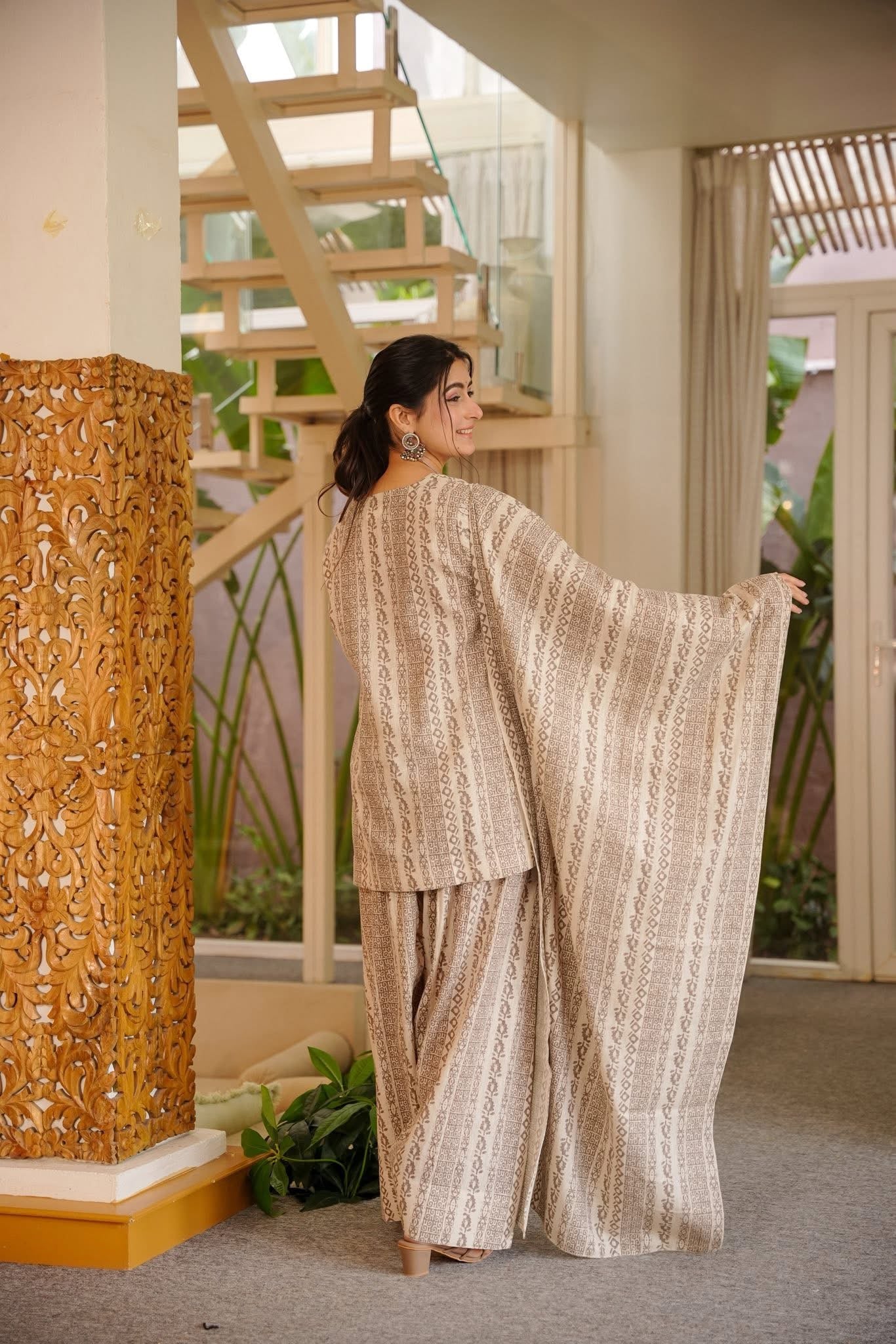 Uzma Cotton Farshi Salwar Set